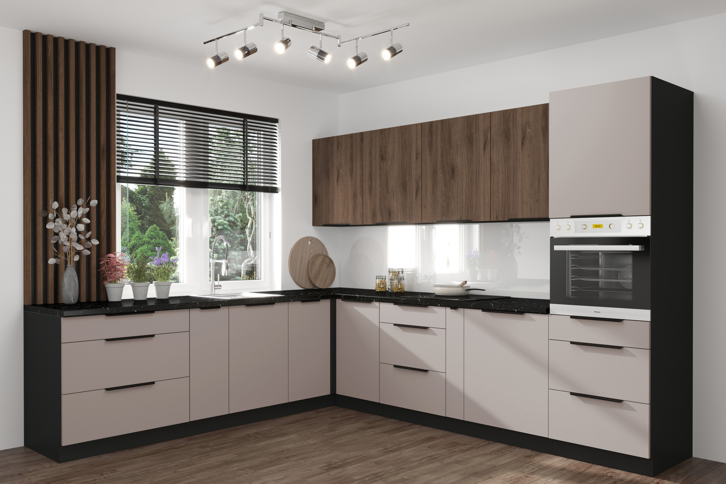 Přední část myčky Armonza ZM 713x446 45 cm se skrytým panelem - kašmír Přední část myčky nádobí 45cm Armonza ZM 713x446 se skrytým panelem - kašmír