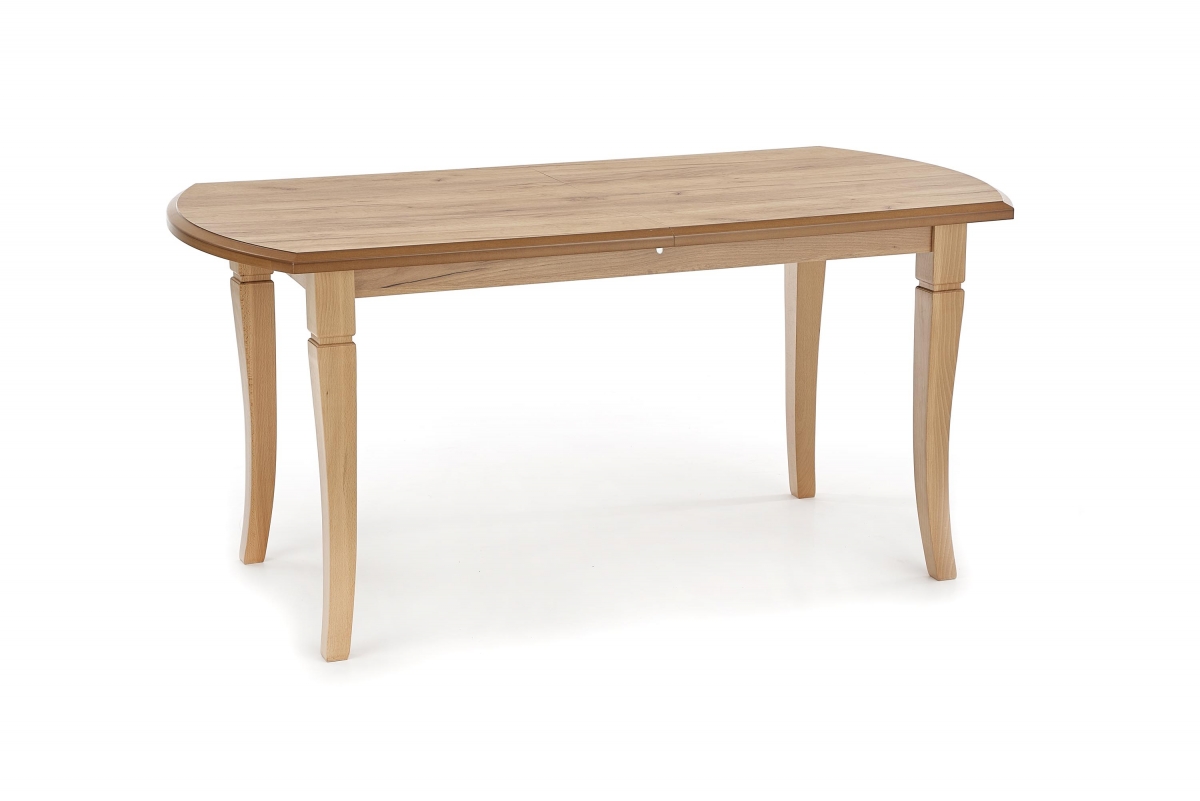 Rozkládací jídelní stůl Fryderyk 160-240 cm - dub craft FRYDERYK 160/240 cm stůl Barva Dub craft