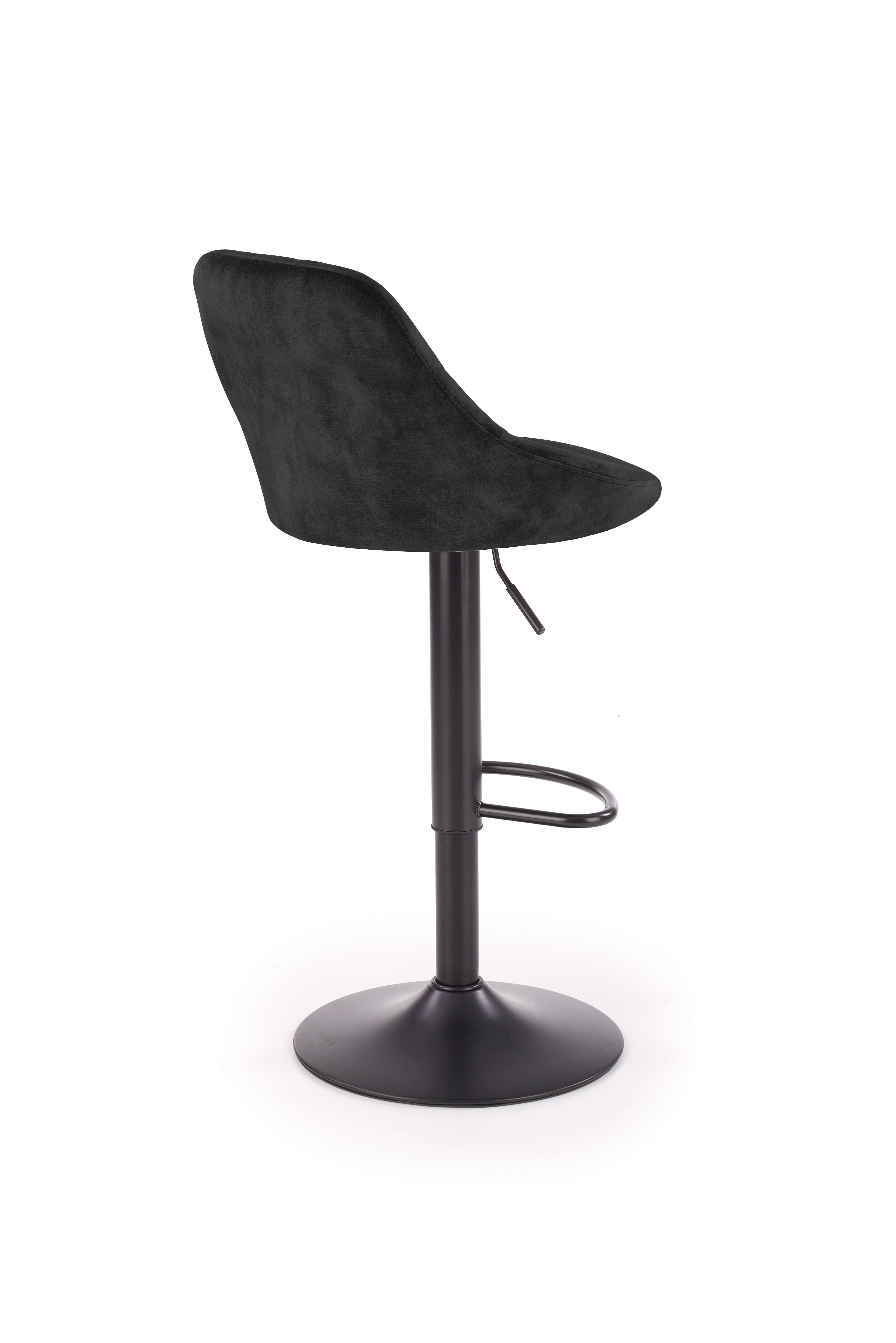 H101 Barová židle Černý(1p=2szt) h101 Barová židle Černý