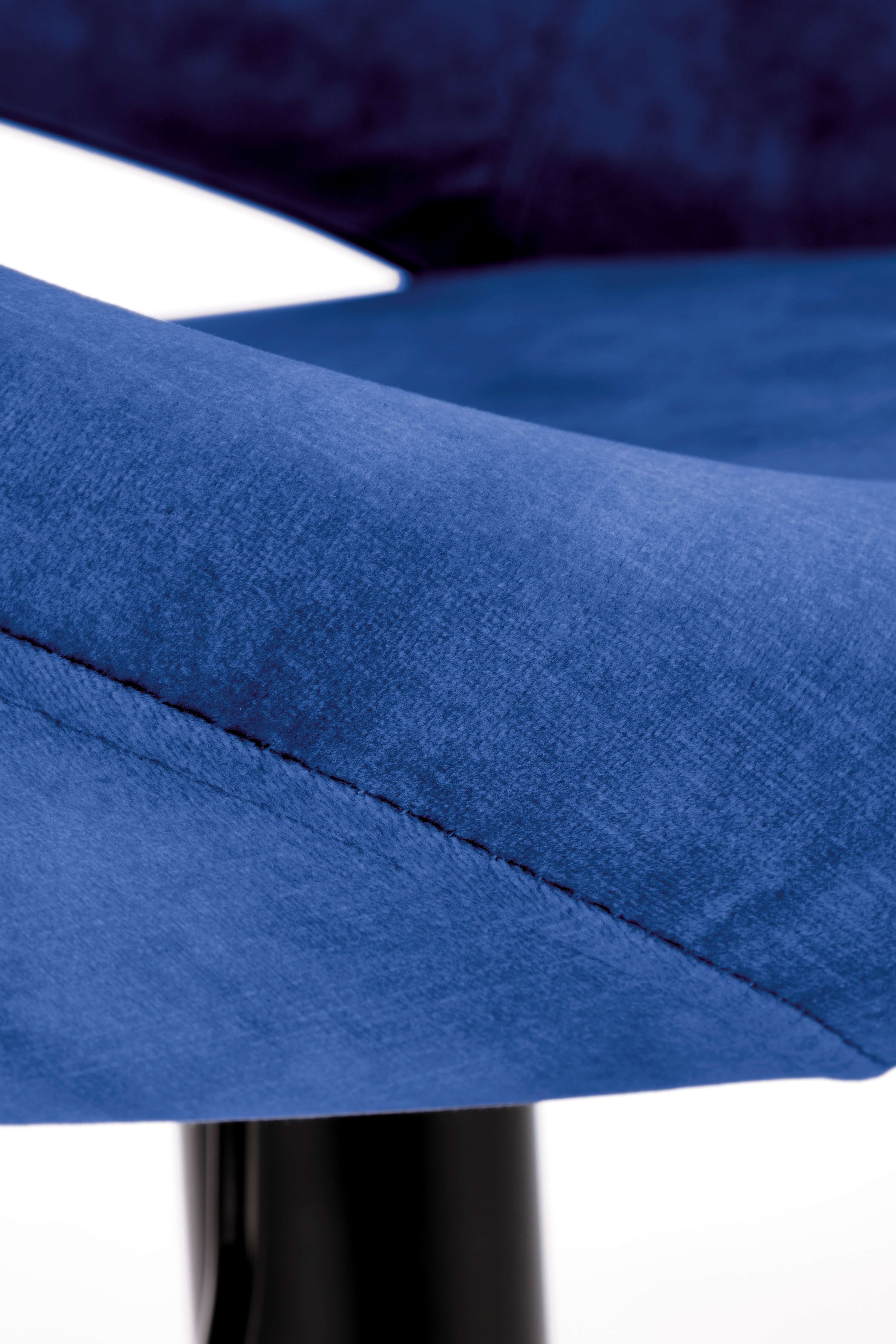 Scaun de bar H102 tapițat - albastru  h102 Barová židle granátový