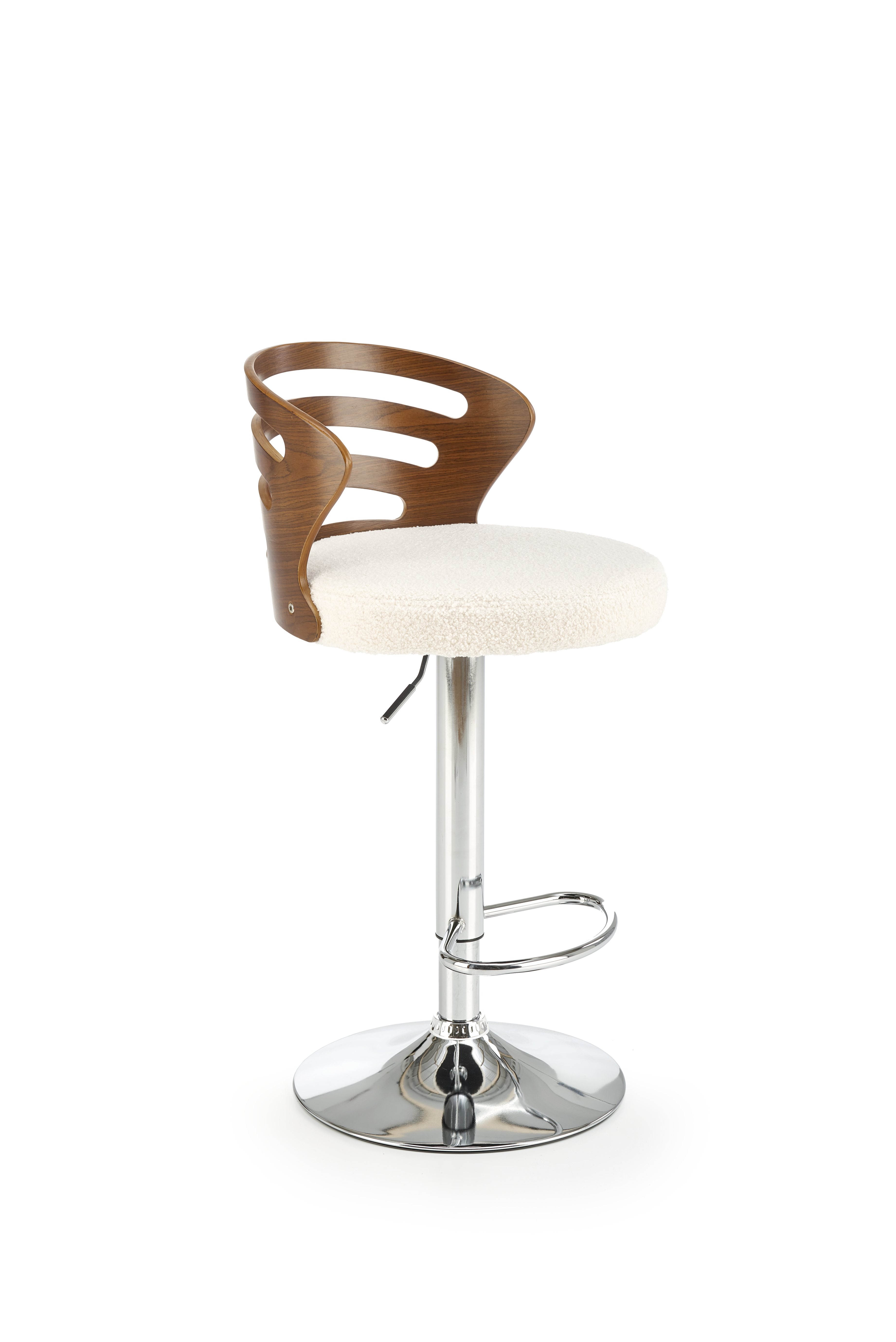 H109 Barová stolička Krémový / orieškový h109 Barová stolička Krémový / orieškový