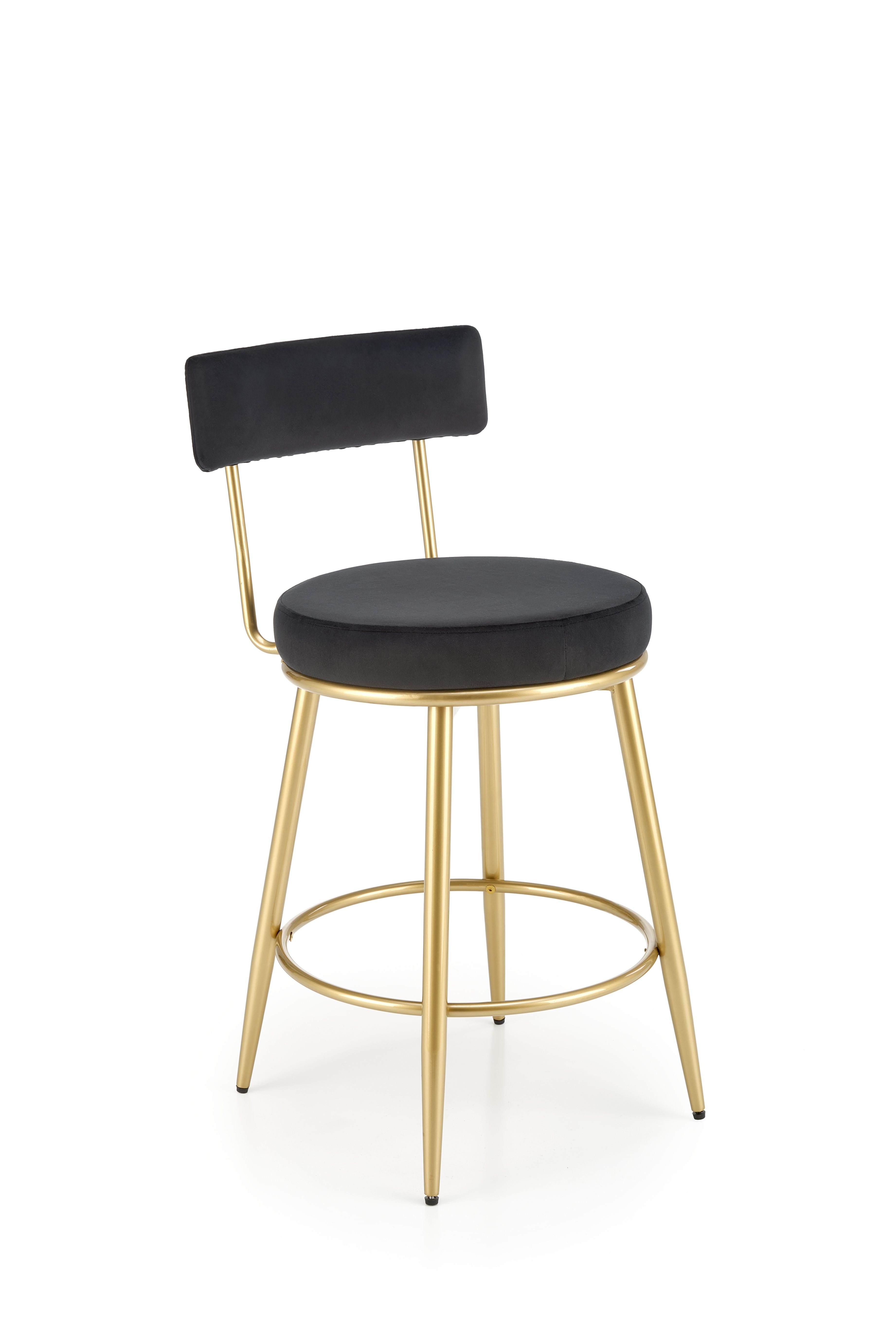 H115 Barová stolička Čierny / zlaté h115 Barová stolička Čierny / zlaté