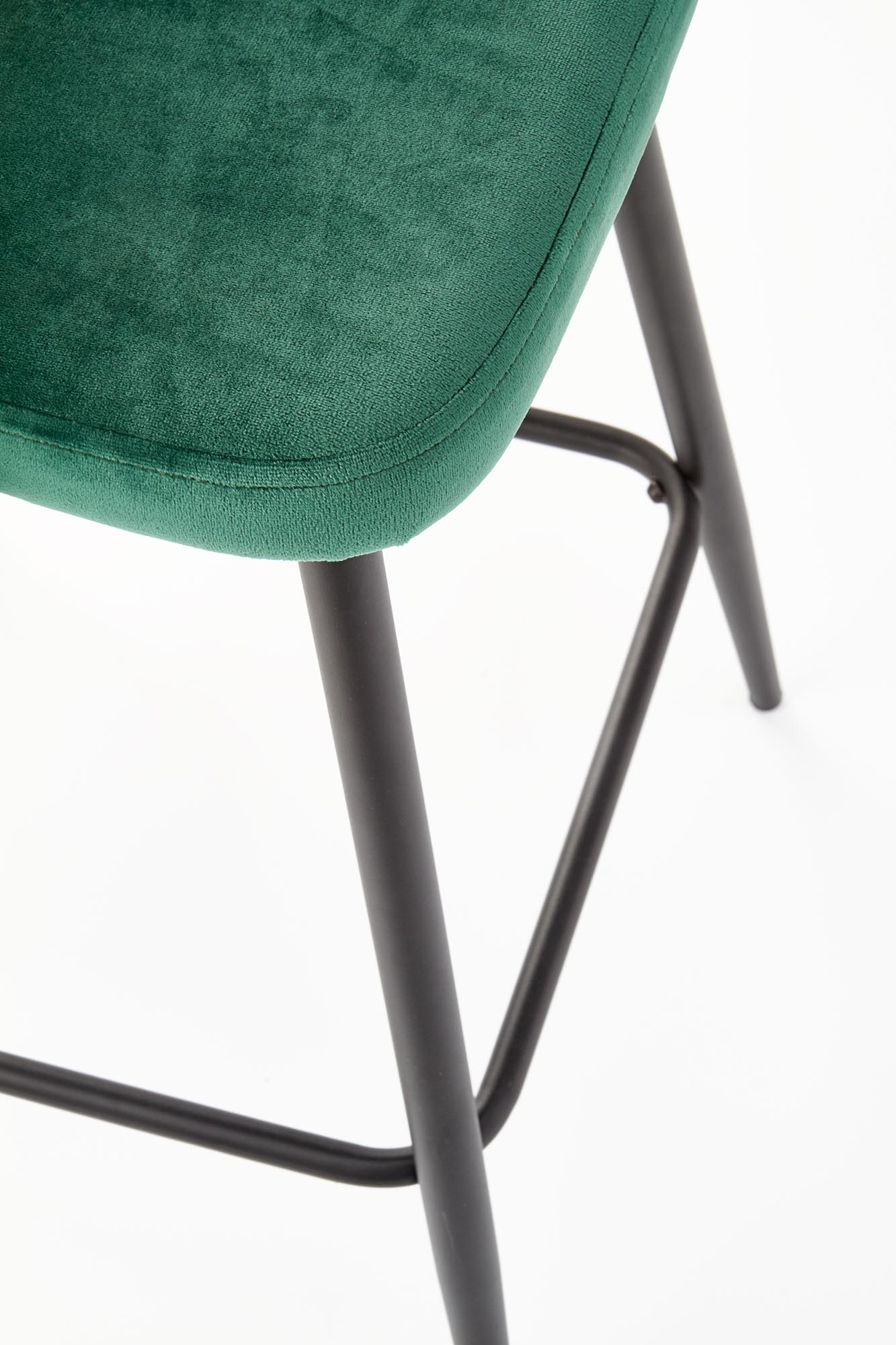 H96 bárszék - sötétzöld h96 Barová židle tmavý Zelený