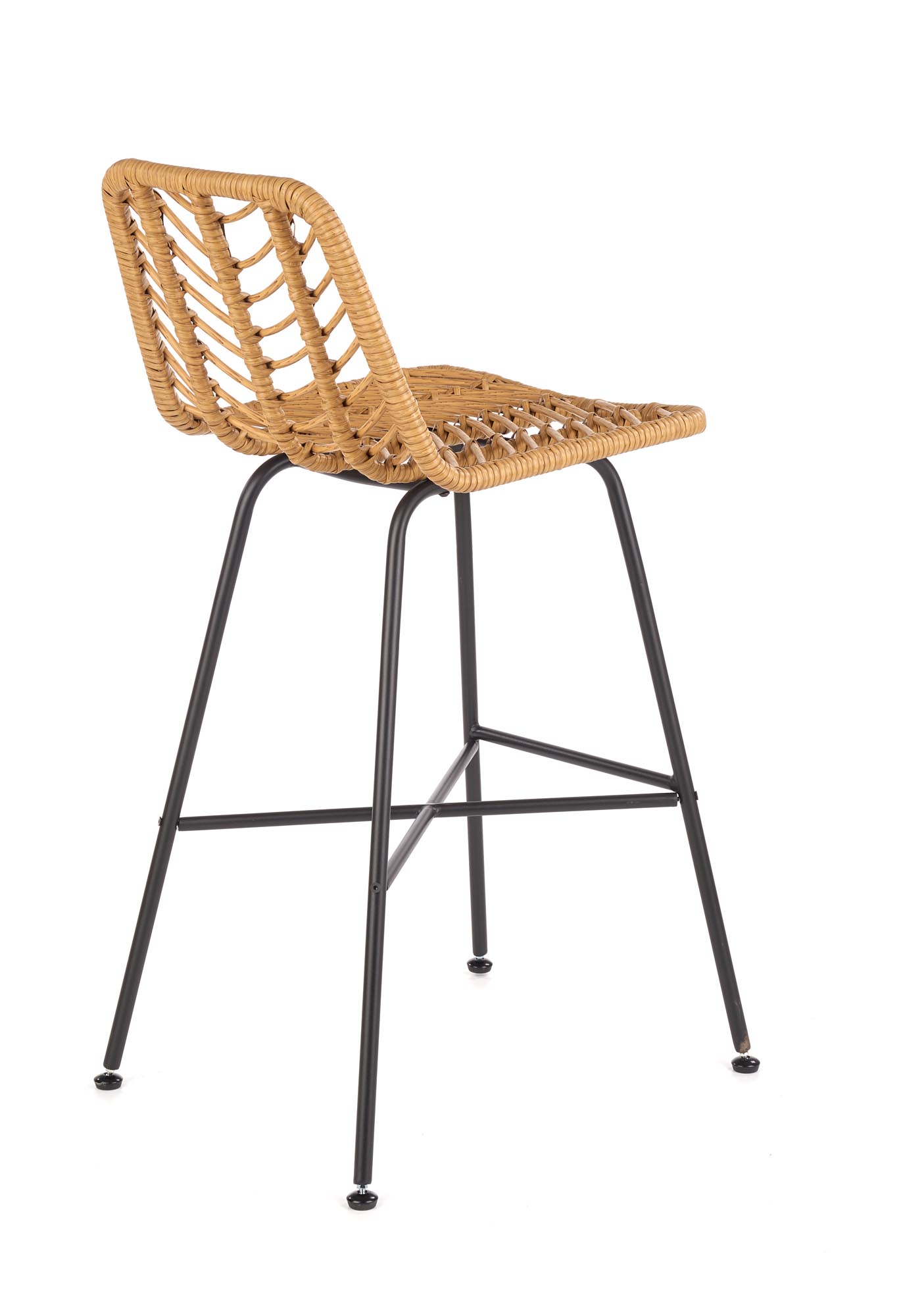 H97 bárszék - fekete / natúr h97 Barová židle Fekete / přírodní