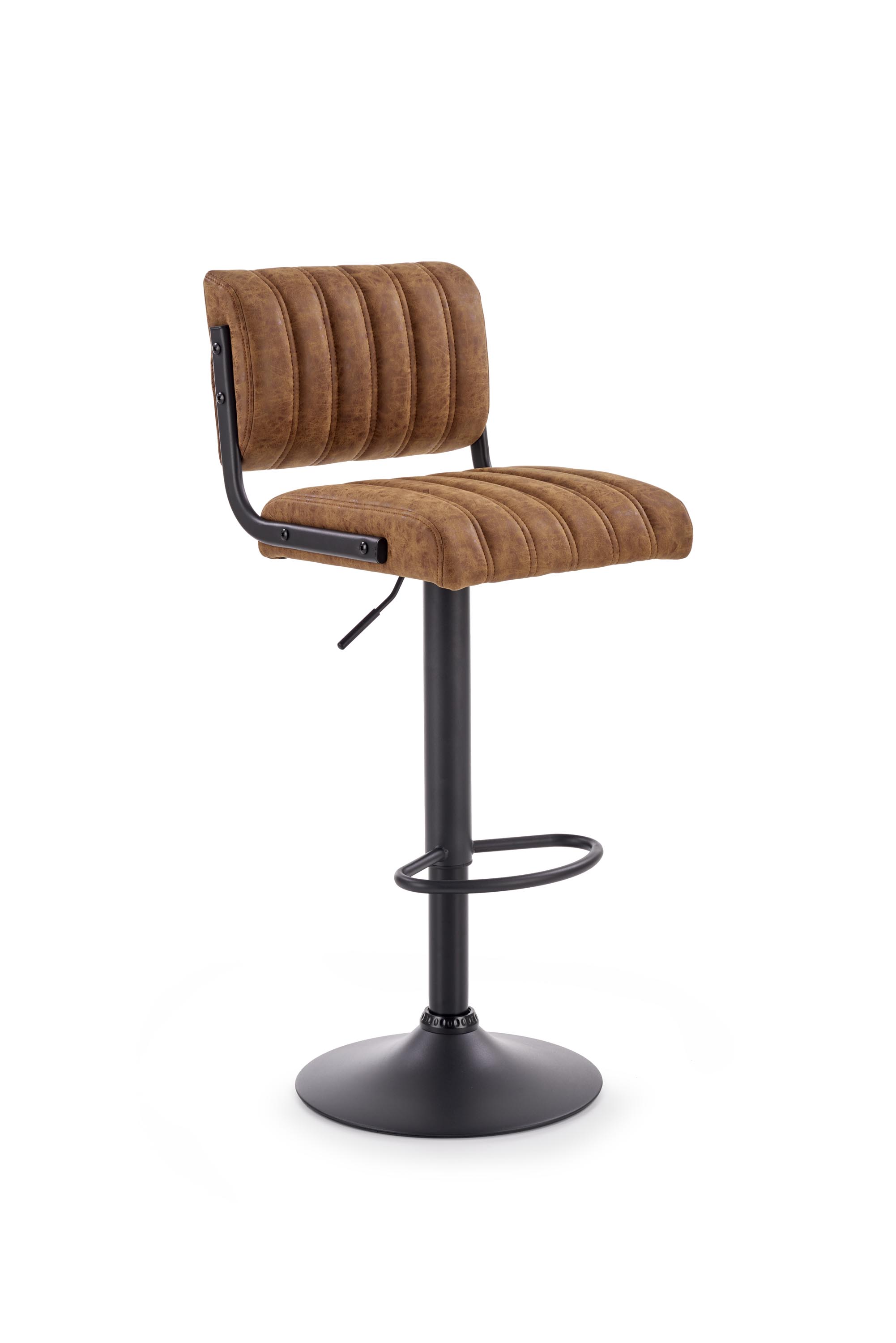 Barová Stolička H88 - Čierny/Hnedý Barová stolička h88 - Čierny/Hnedý