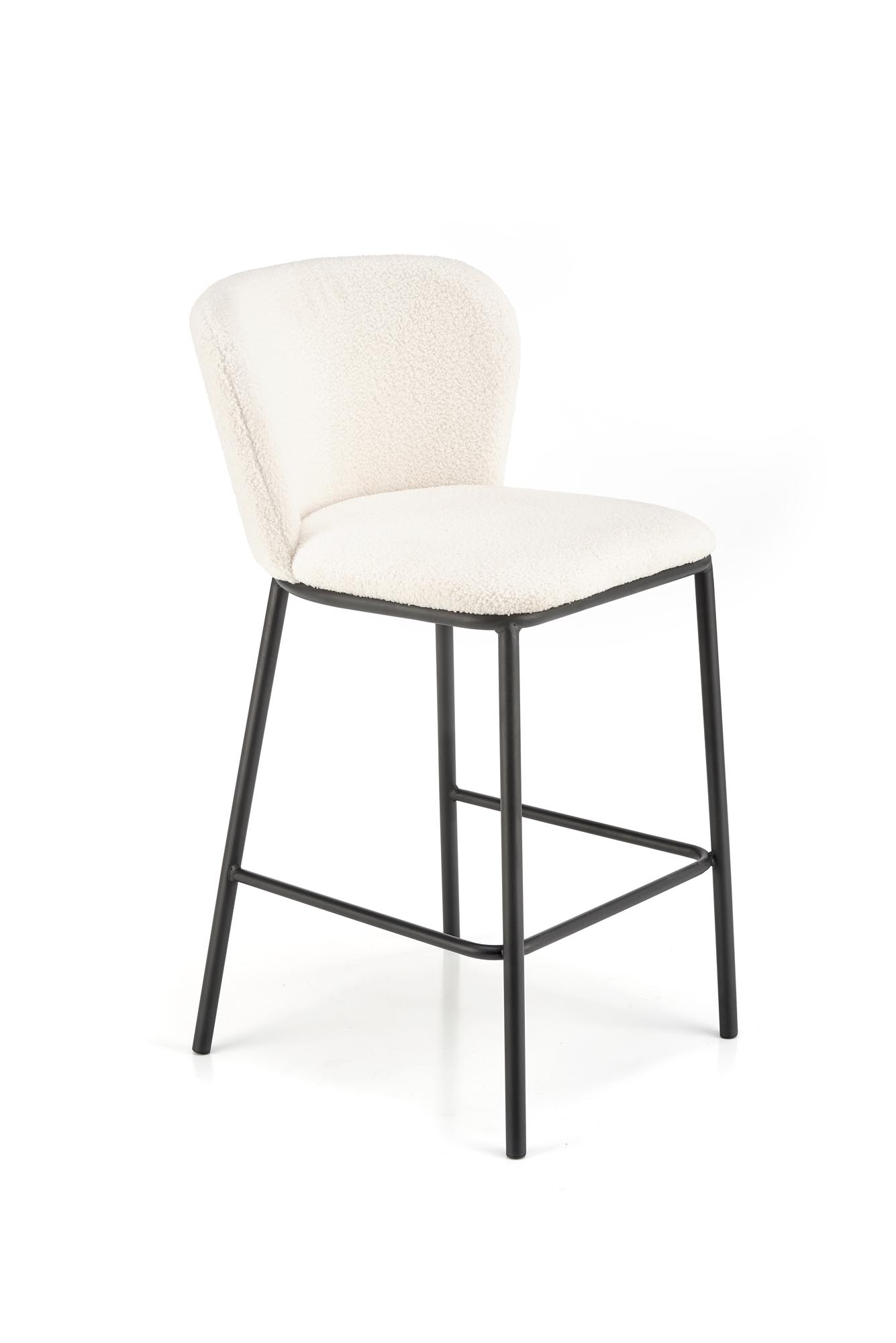 H119 Barová židle Krémový (1p=2szt) Barová židle čalouněná h119 - Krémový