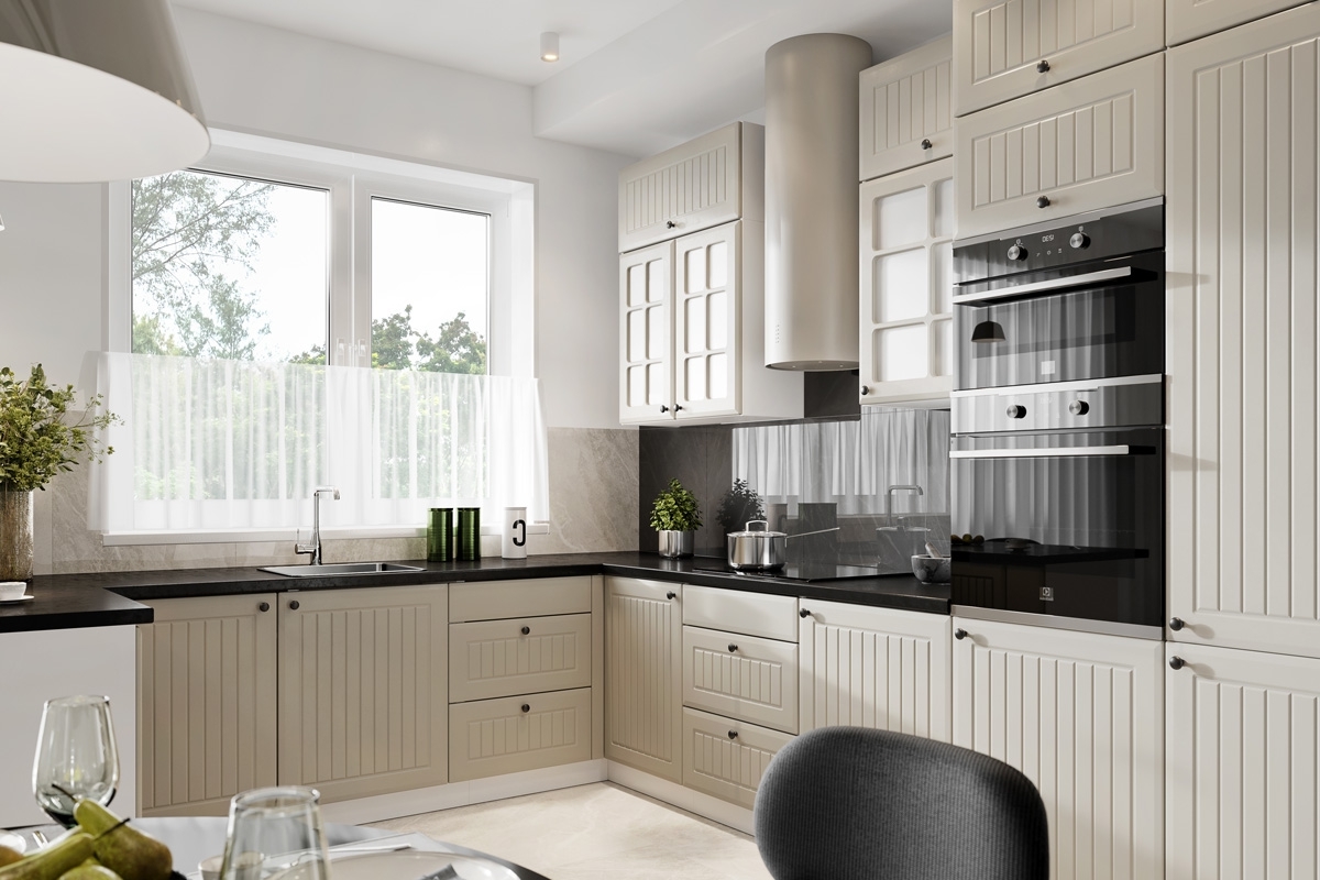 Irma D60 PK/2333 P/L - Skrinka na vstavanú rúru Kuchyňa Béžová 