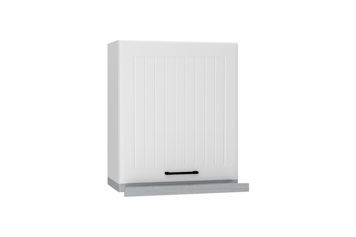 Irma W60/68 SLIM P/L - závesná skrinka s digestorom striebornym Skrinka Kuchynská s digestorom 