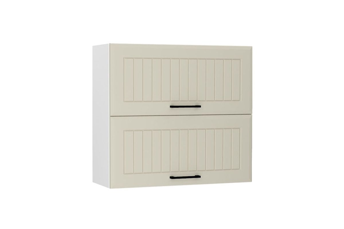 Závěsná skříňka Irma W80 GRF/2 s výklopnými čely Skříňka se dvěma výklenky irma 