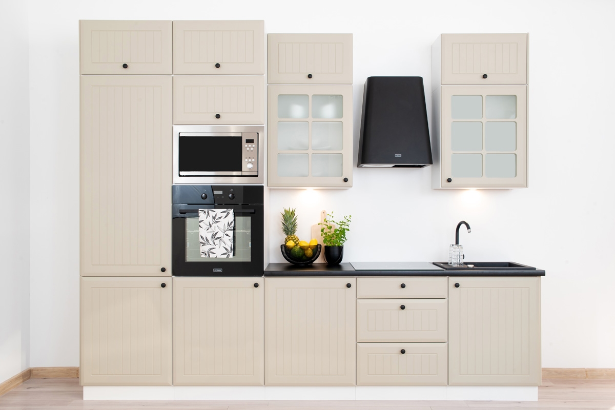 Závěsná skříňka Irma W80 GRF/2 SD s výklopnými čely Designová Kuchyně bogart