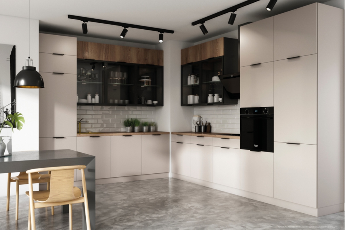 Horná kuchynská skrinka Italia WOG 5/36/58 - BLUM HK-XS - hlboká kolekcia nábytku kuchynského Italia - vizualizácia 2