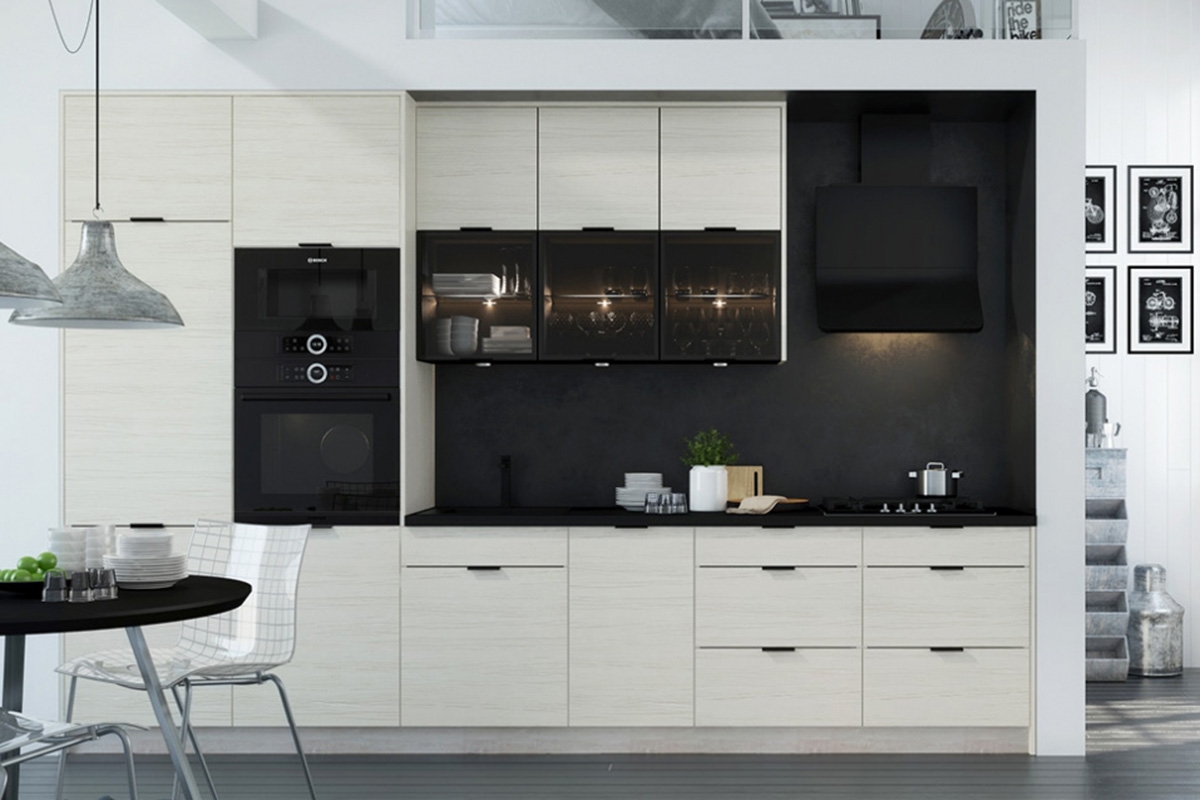 Horná kuchynská skrinka Italia WOG 5/36/58 - BLUM HK-XS - hlboká kolekcia nábytku kuchynského Italia - vizualizácia 1