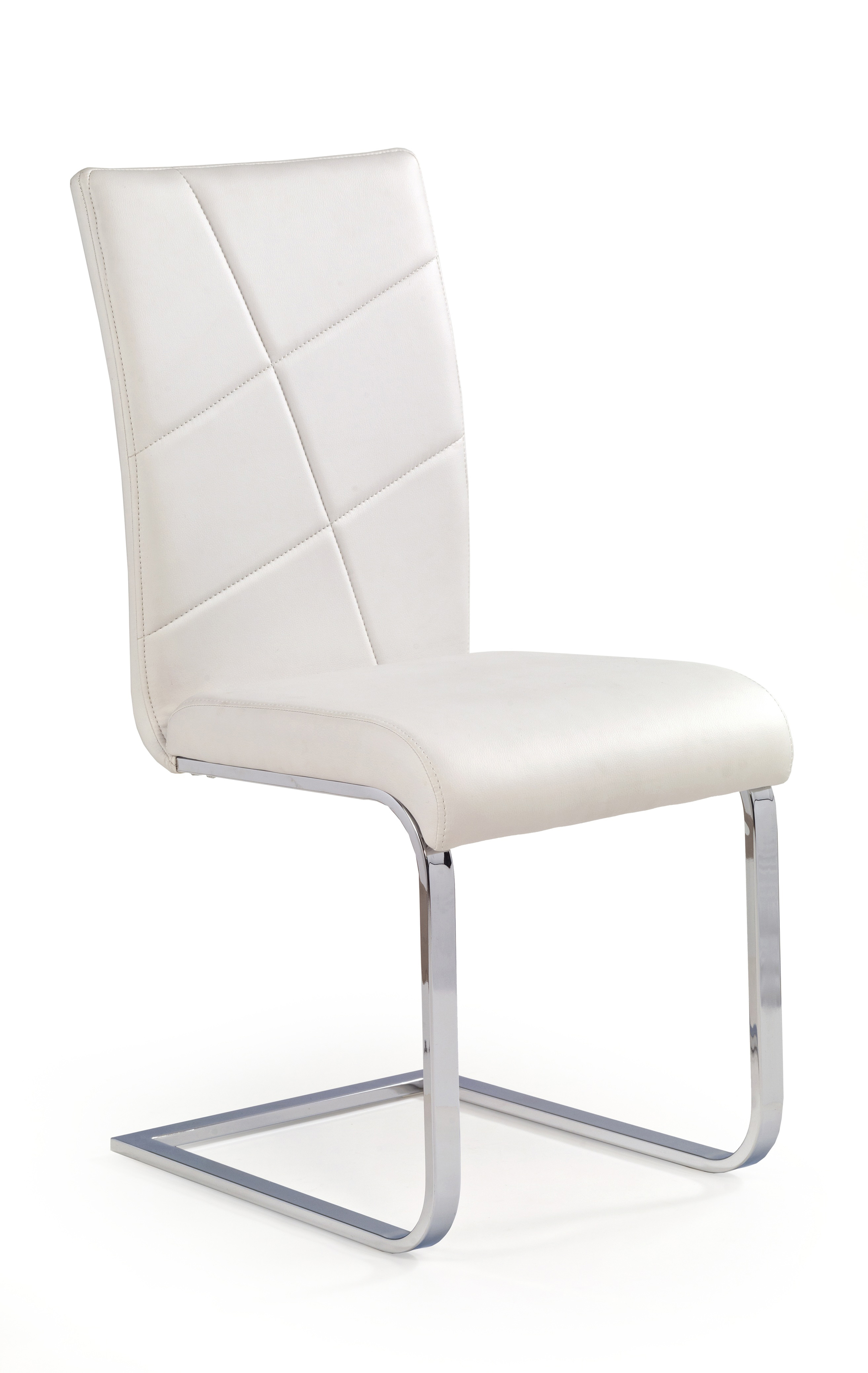 Scaun  tapițat K108 - alb k108 Židle Bílá