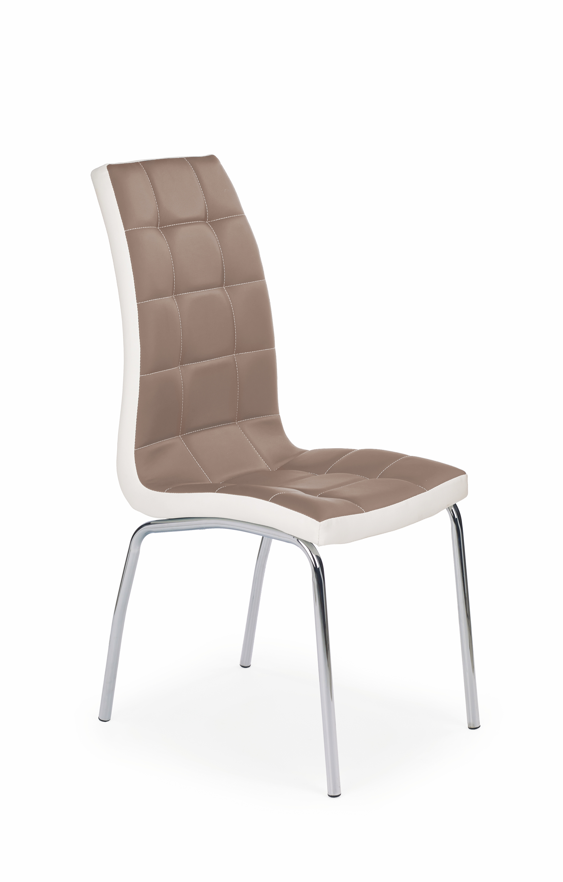 K186 szék - cappuccino / fehér k186 Židle cappuccino - bílý