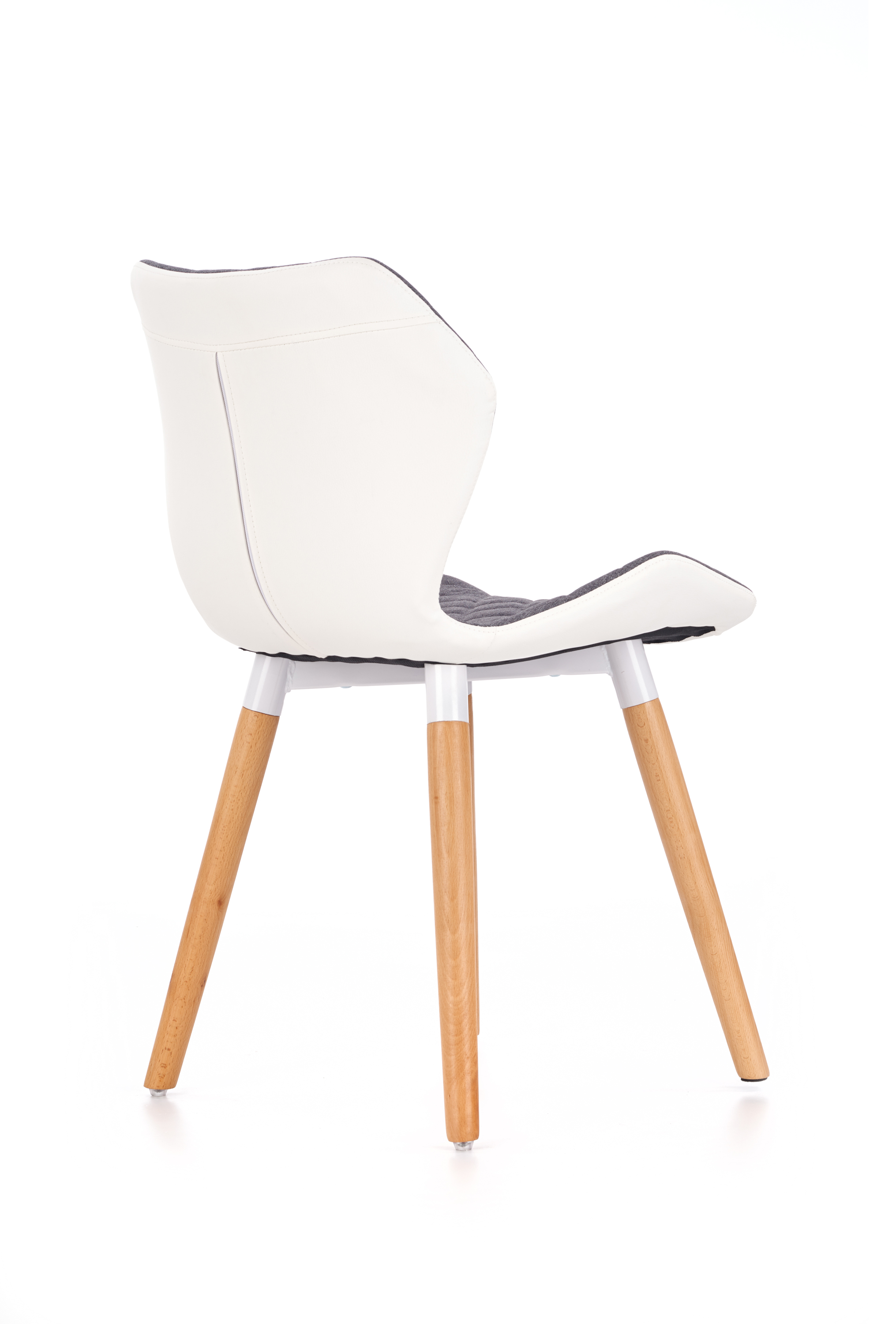 K277 szék - fehér / hamu k277 Židle bílá / popel