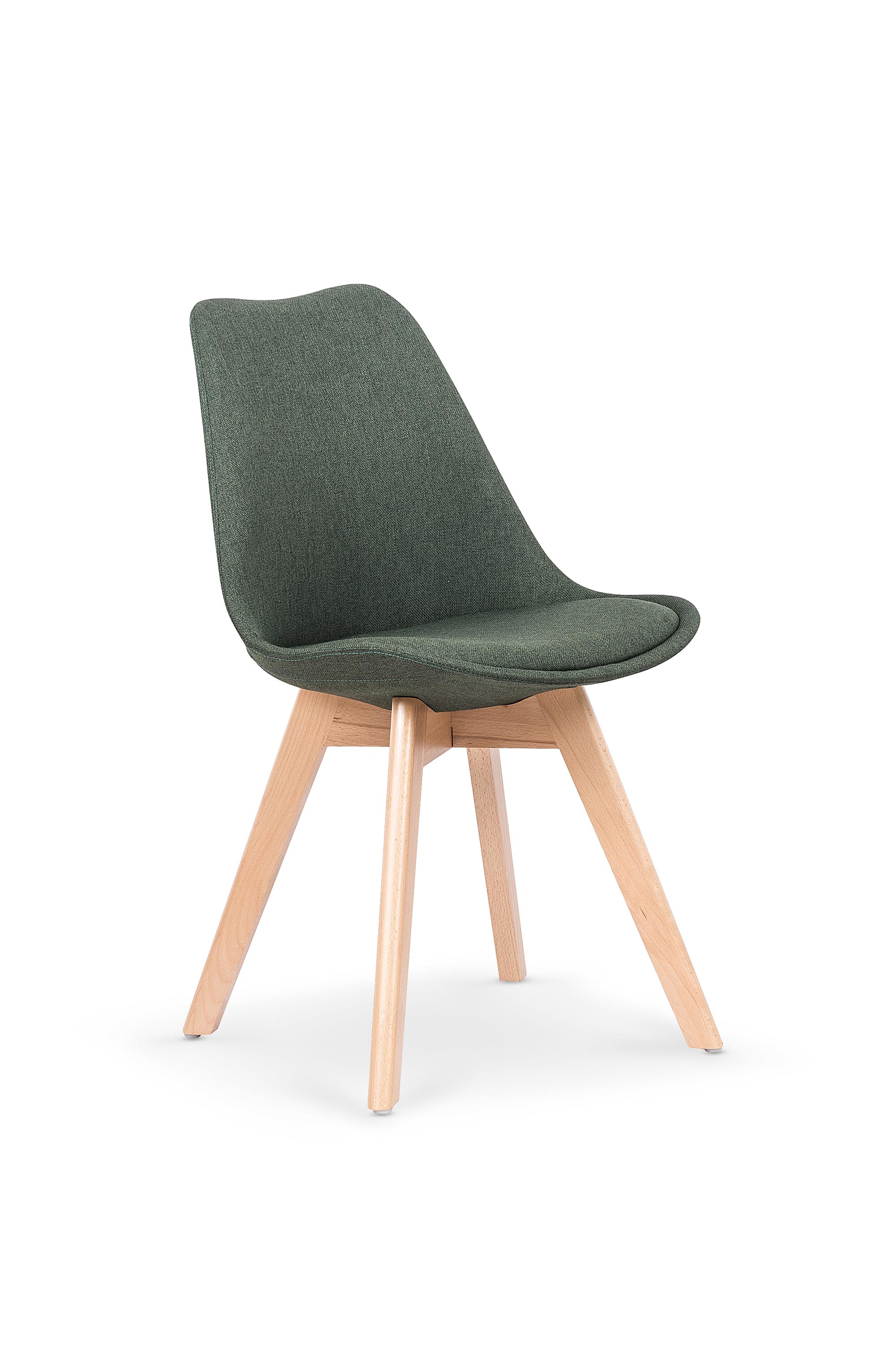 K303 szék - sötétzöld / bükk k303 Židle tmavý Zelený / bükk