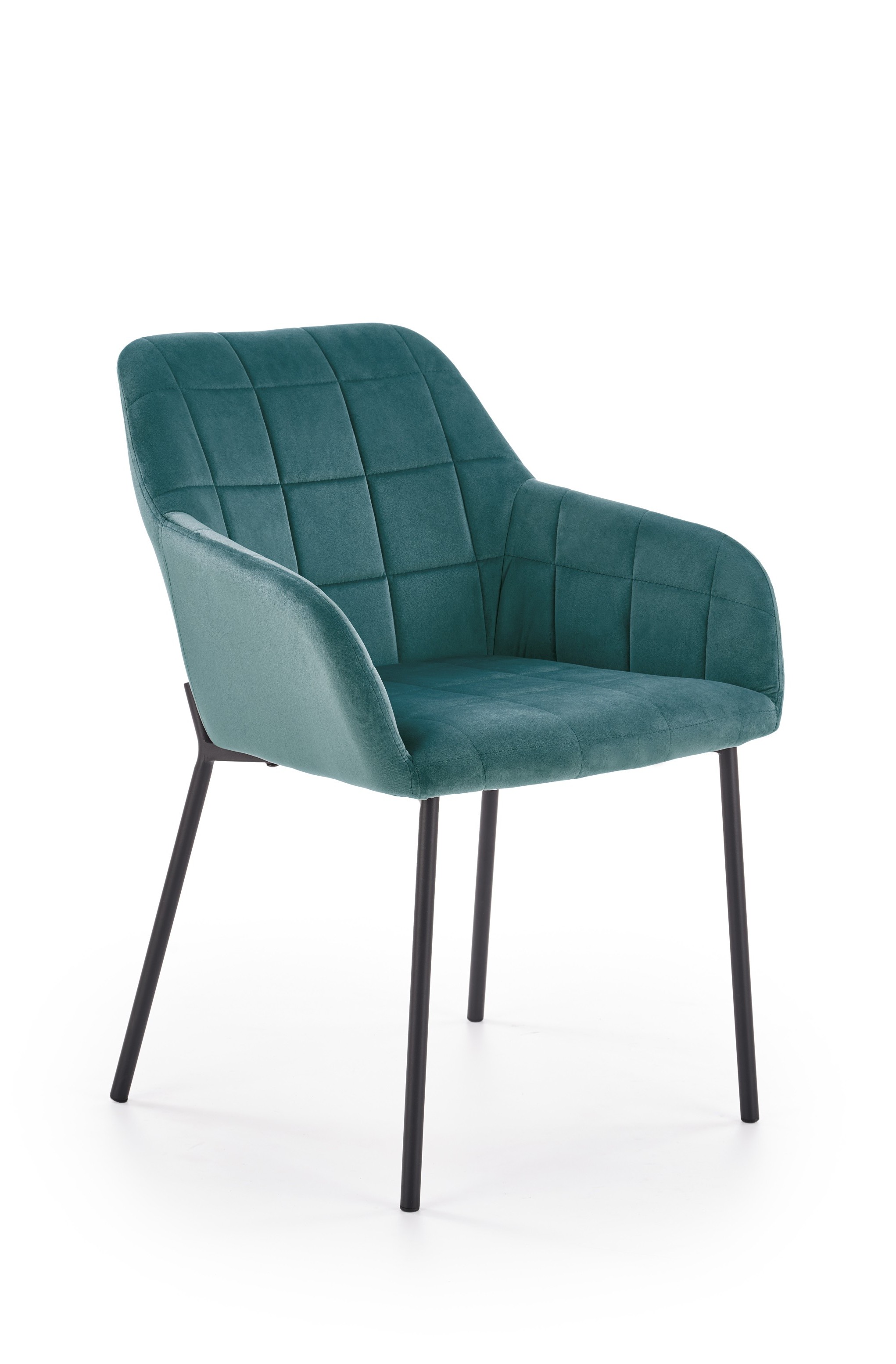 K305 szék - fekete / sötétzöld k305 Židle Černá / tmavě zelená