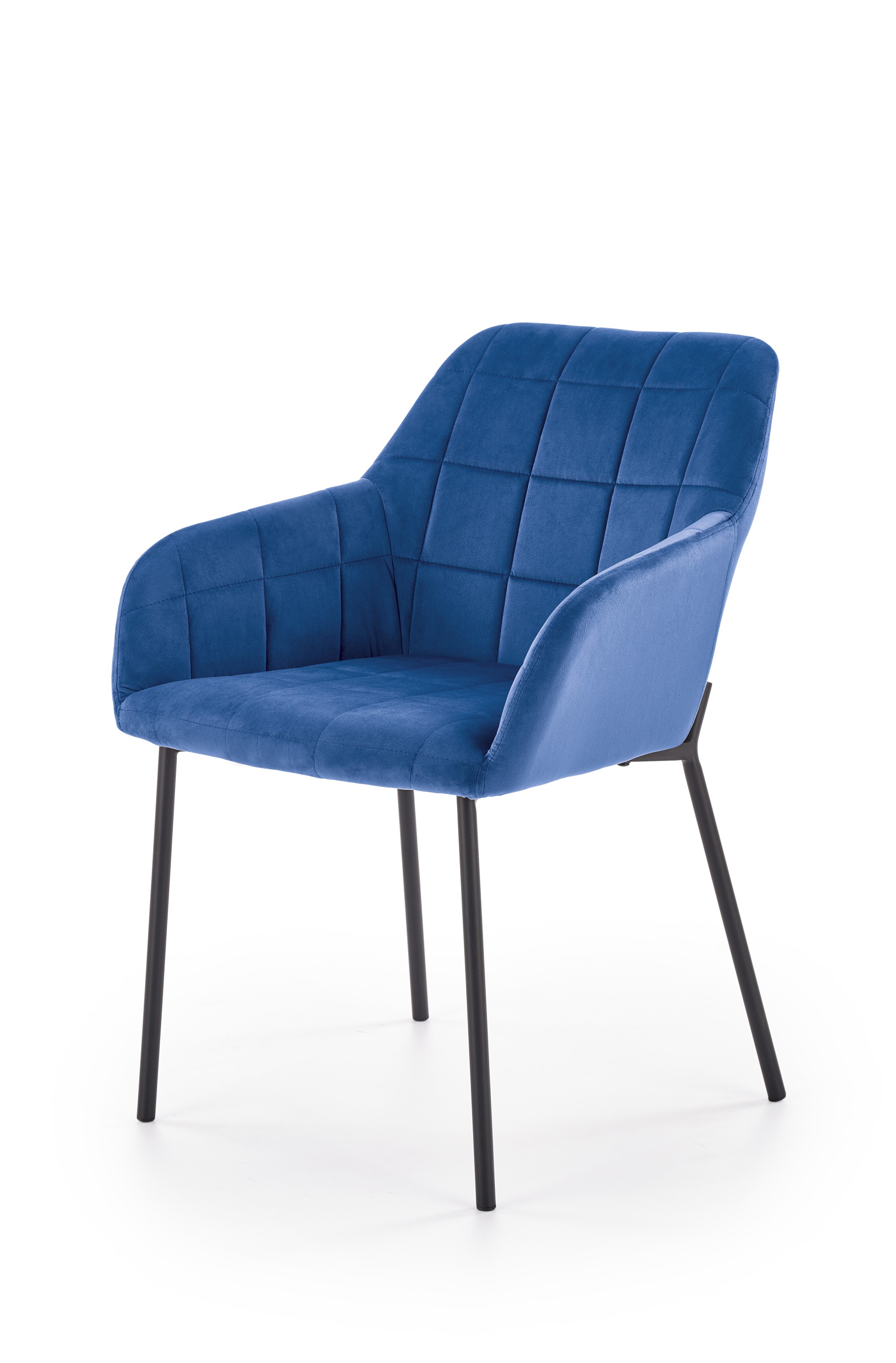 K305 szék - fekete / sötétkék k305 Židle Černá / tmavě modrá