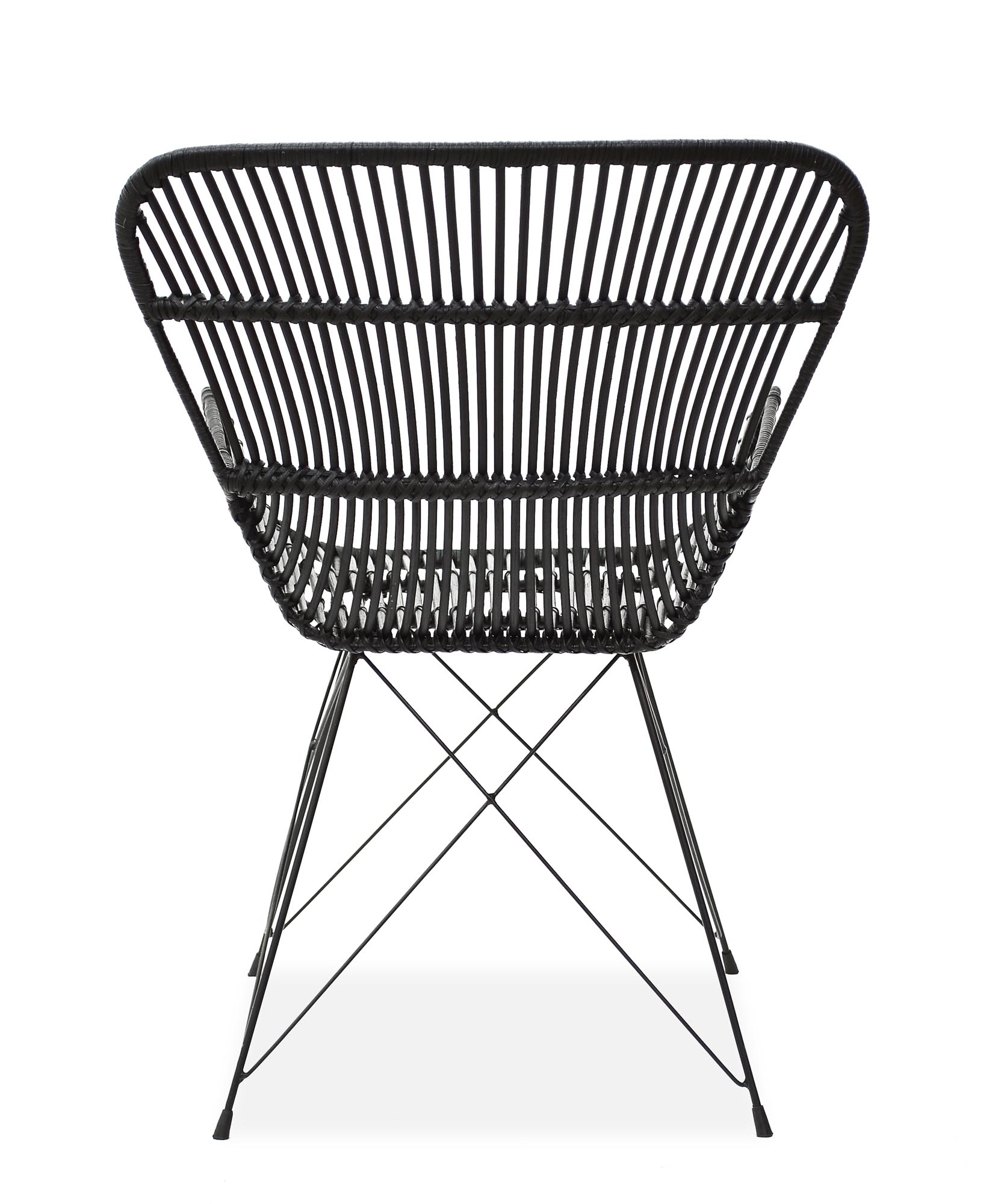 K335 rattan szék - fekete (2p=1db) k335 Židle rattan Fekete