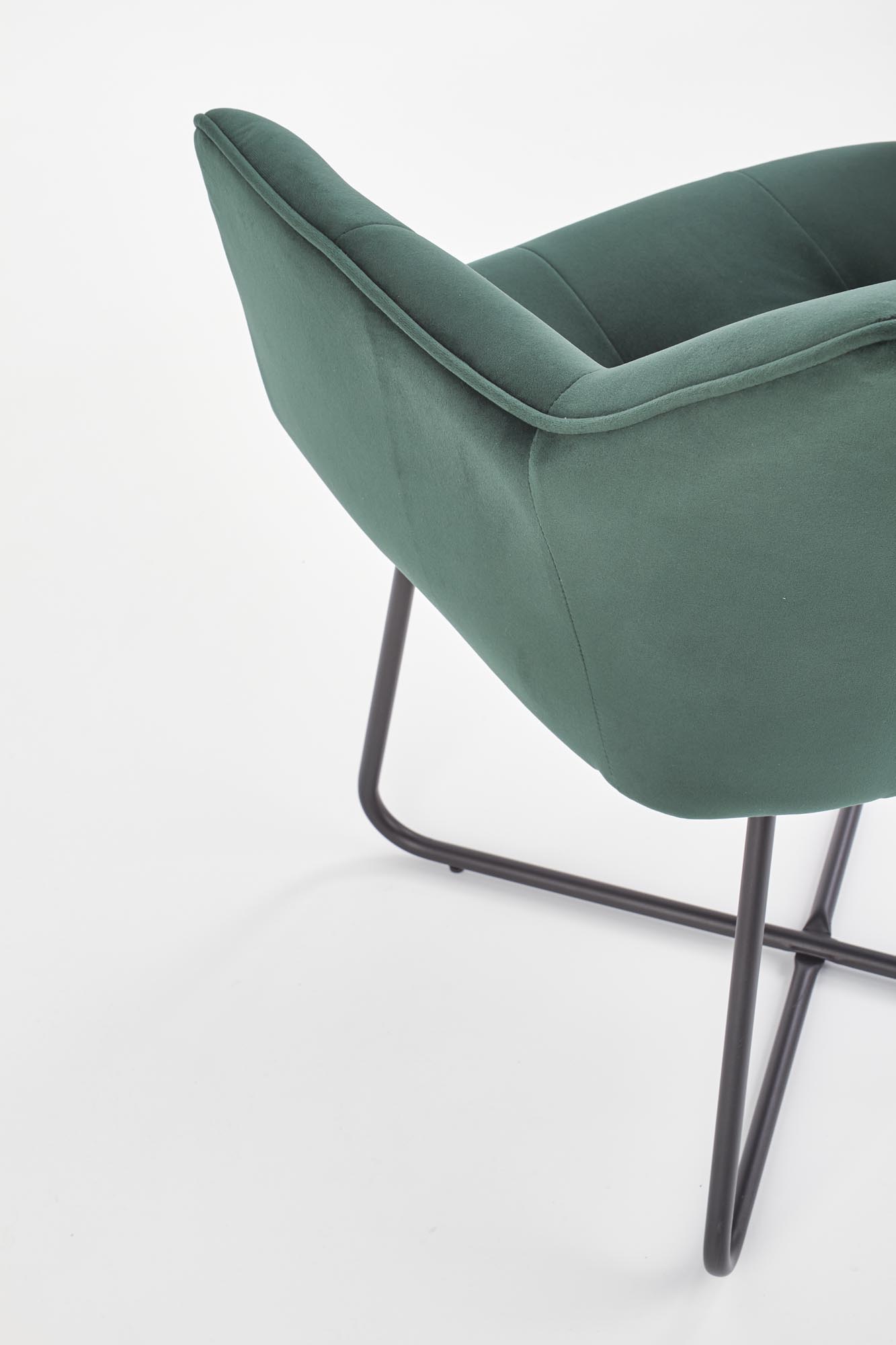 K377 szék - sötétzöld k377 Židle tmavý Zelený
