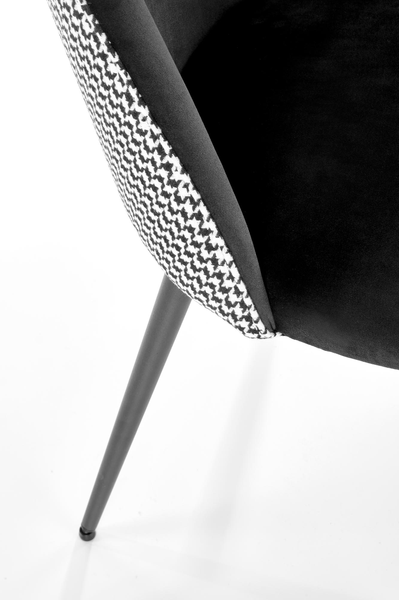K478 Židle Fekete - Bílý (1p=4szt) k478 Židle Fekete - Bílý