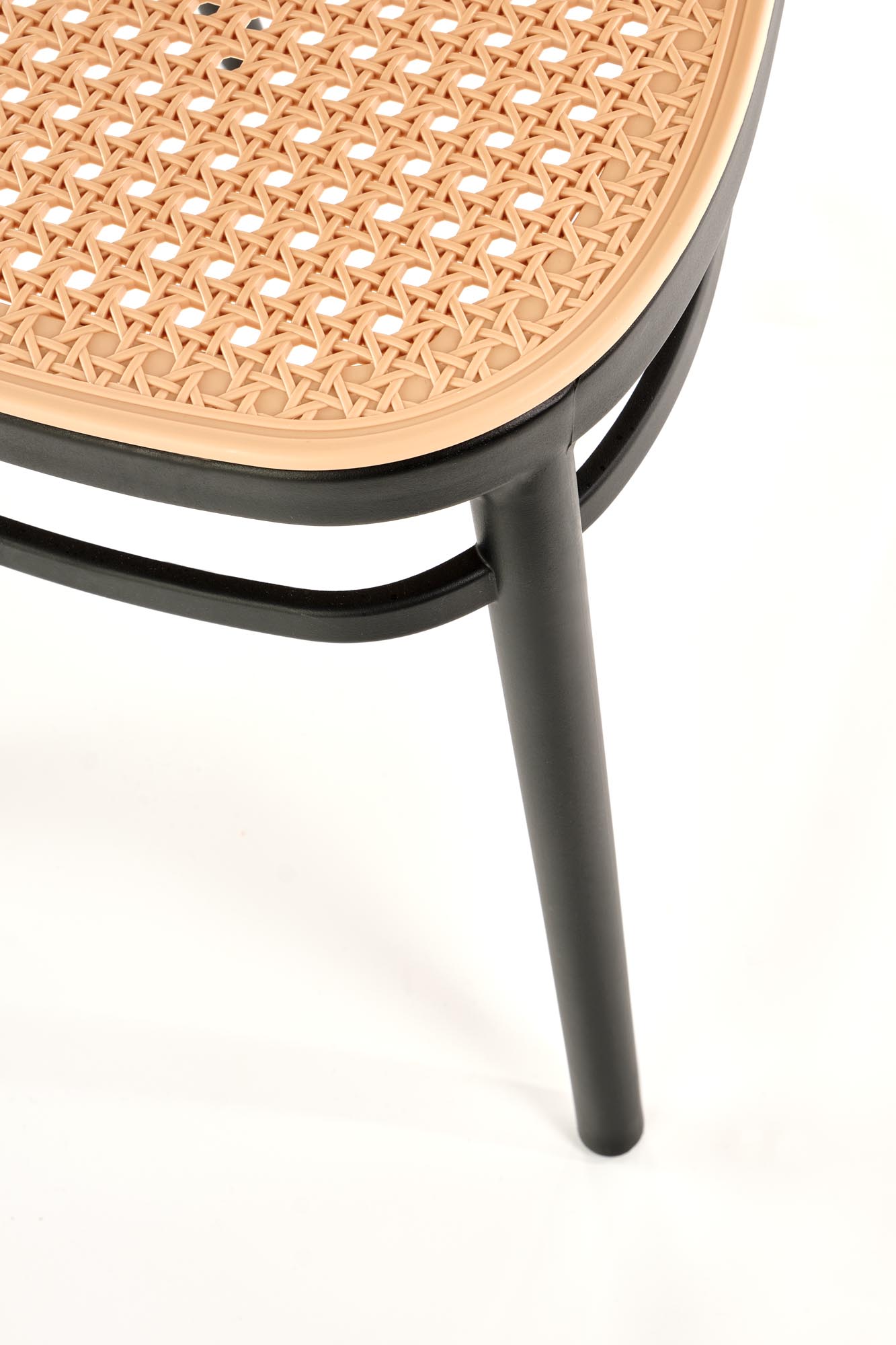 K483 szék - natúr/fekete k483 Židle přírodní/Fekete
