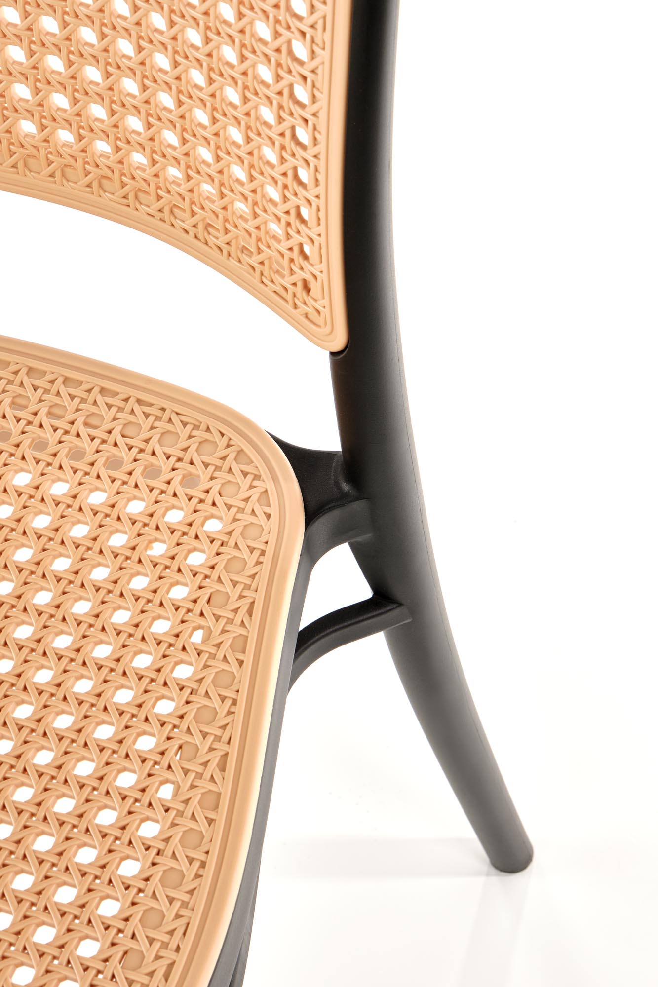 K483 szék - natúr/fekete k483 Židle přírodní/Fekete