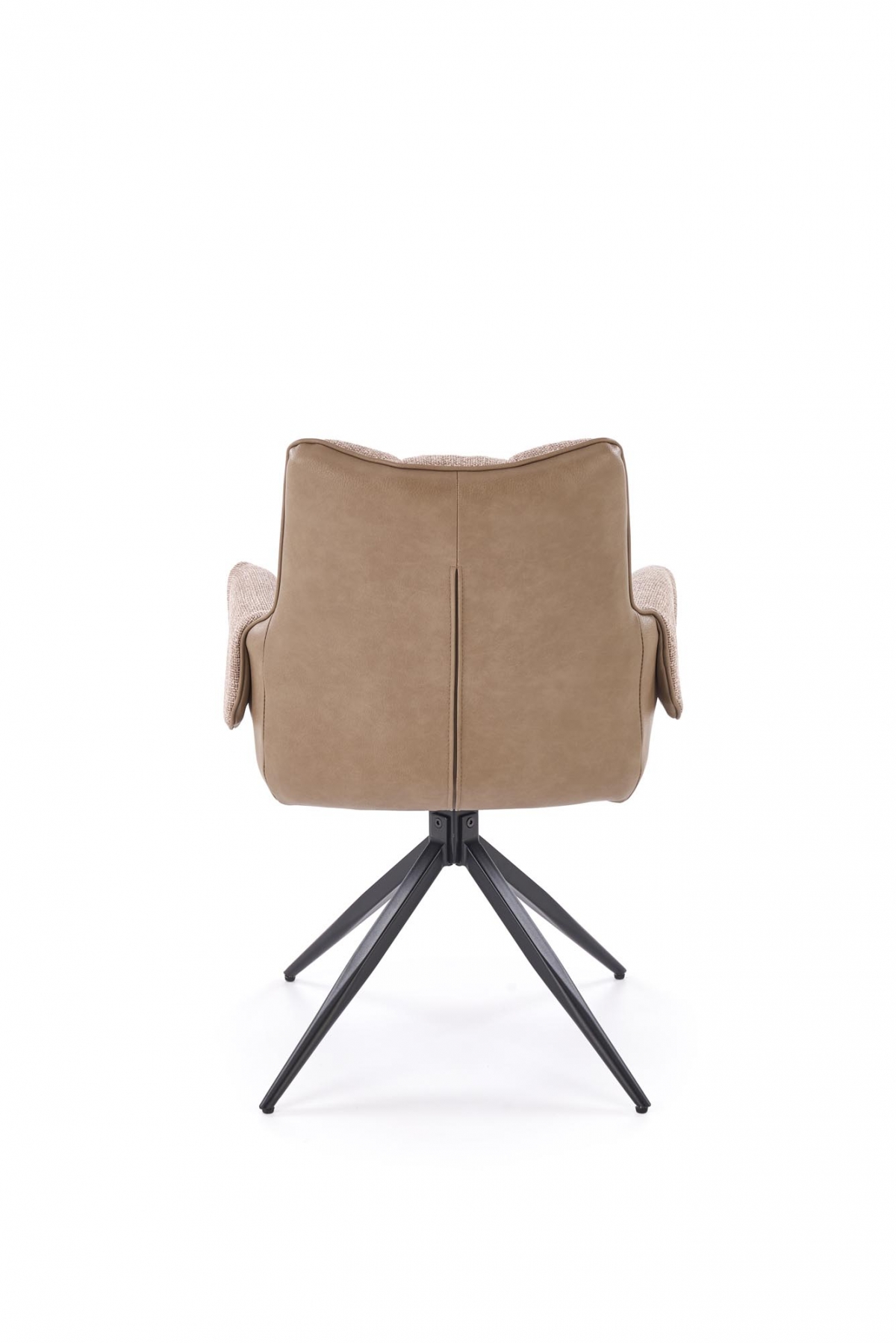 Otočená čalúnená stolička Denaro - hnedá K579 Stolička Hnedý (1p=2szt)