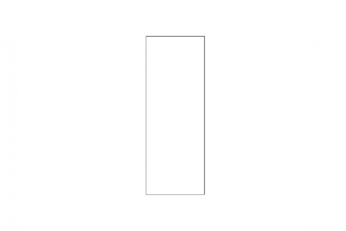 Bok KAMMONO F11 pro skříňku slupka - výška 157 cm KAMMONO F11 Bok nakladany do Skříňky slupka - wys. 157 cm