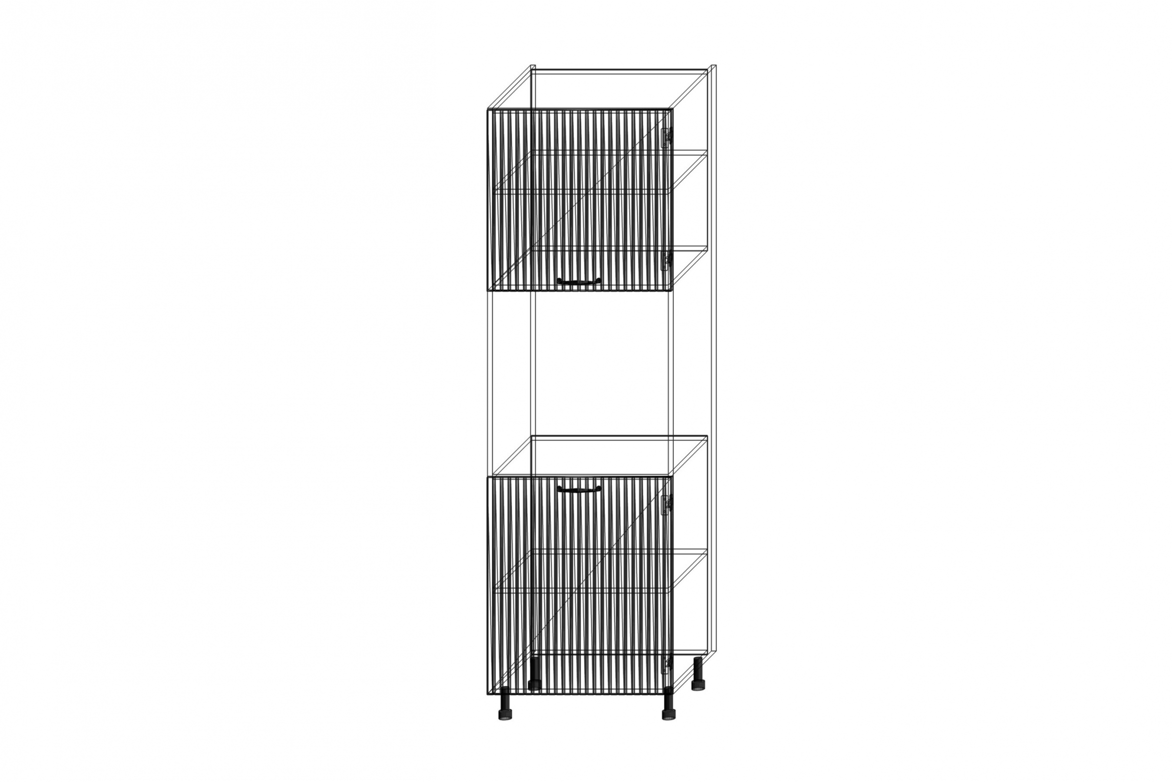 Kuchyňský regál KAMMONO F11 SDP60 pro vestavbu trouby KAMMONO F11 SDP60 - regál kuchenny do zabudowy piekarnika