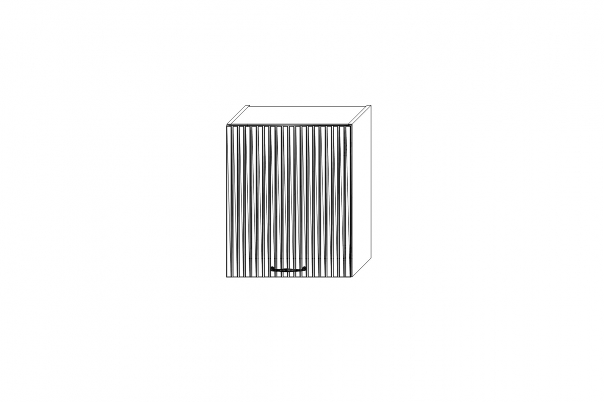 Skrinka Kuchynská závesná Kammono F11 W50.1/61 jednodverová KAMMONO F11 W50.1/61 - Skrinka závesná jednodverová