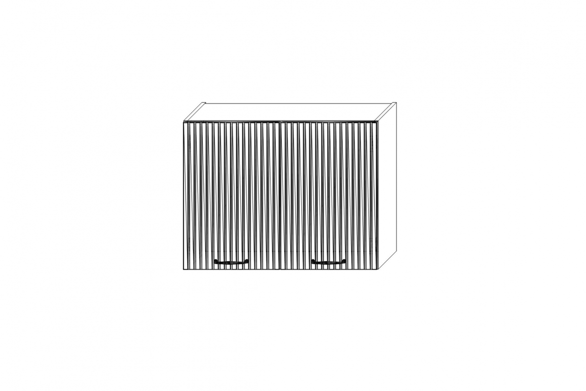 Skrinka Kuchynská závesná Kammono F11 WS80/61 dvojdverová s odkvapkávačom KAMMONO F11 WS80/61 - Skrinka závesná dvojdverová s odkvapkávačom