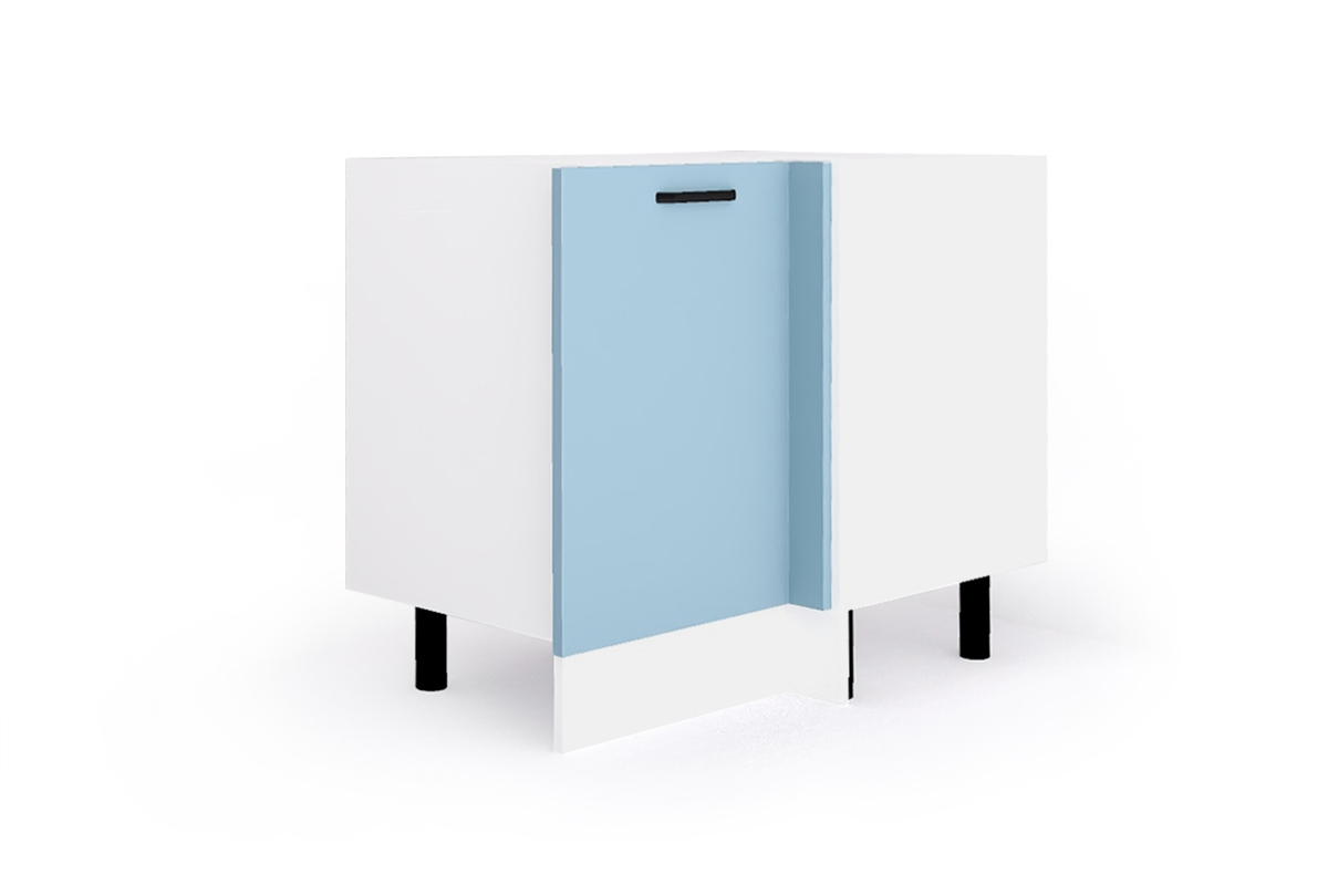 Spodní rohová jednodveřová kuchyňská skříňka KAMMONO M4 DPRP110x65 Skříň rohová kam Nábytek