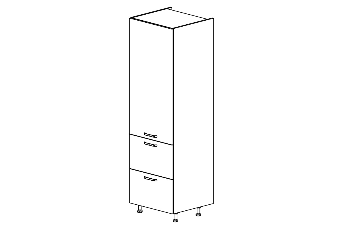 KAMMONO M4 SD60SS2 - Skrinka so zásuvkami KAMMONO M4 SD60SS2 - Skrinka regál so zásuvkami