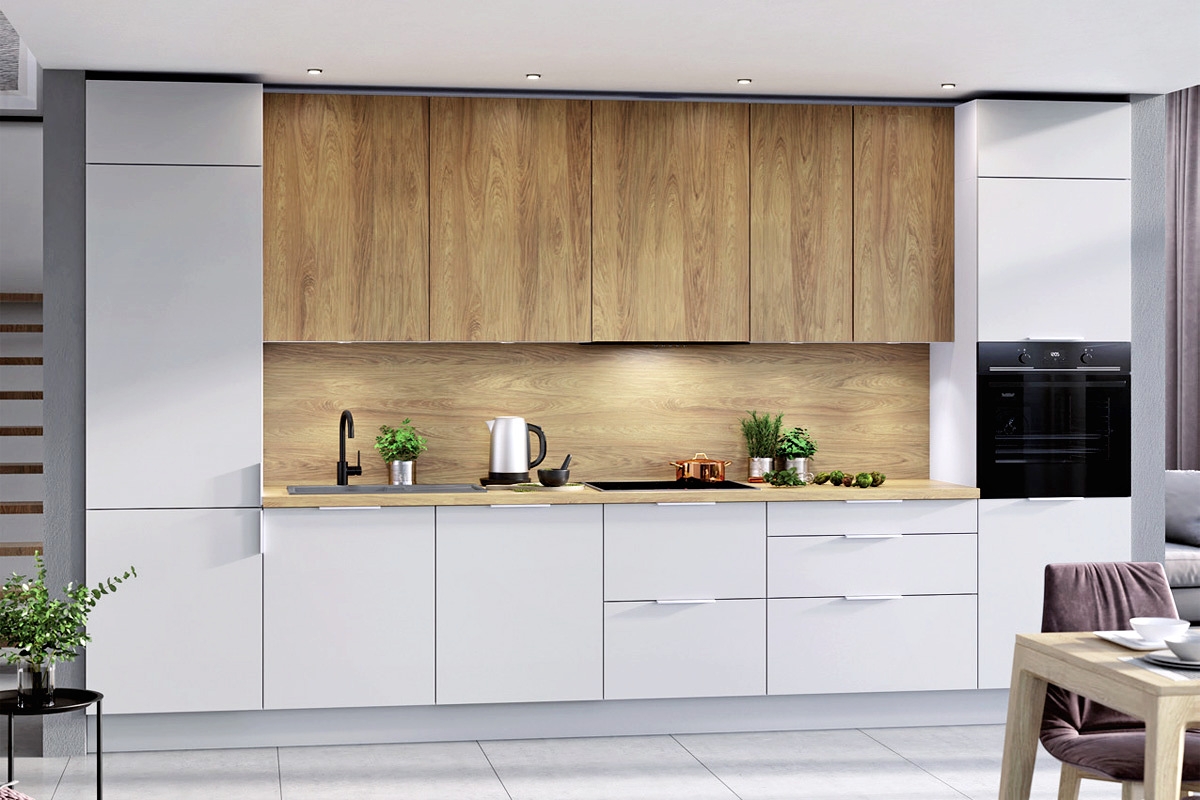 KAMMONO P4 SNO60/29N - Nadstavec nad regál AGD - lesk i Supermat KAM Mono - Kuchyňa moderná