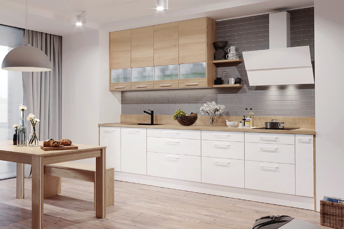 KAMMONO P4 SNO60/29N - Nadstavec nad regál AGD - lesk i Supermat KAM Mono - Kuchyňa moderná