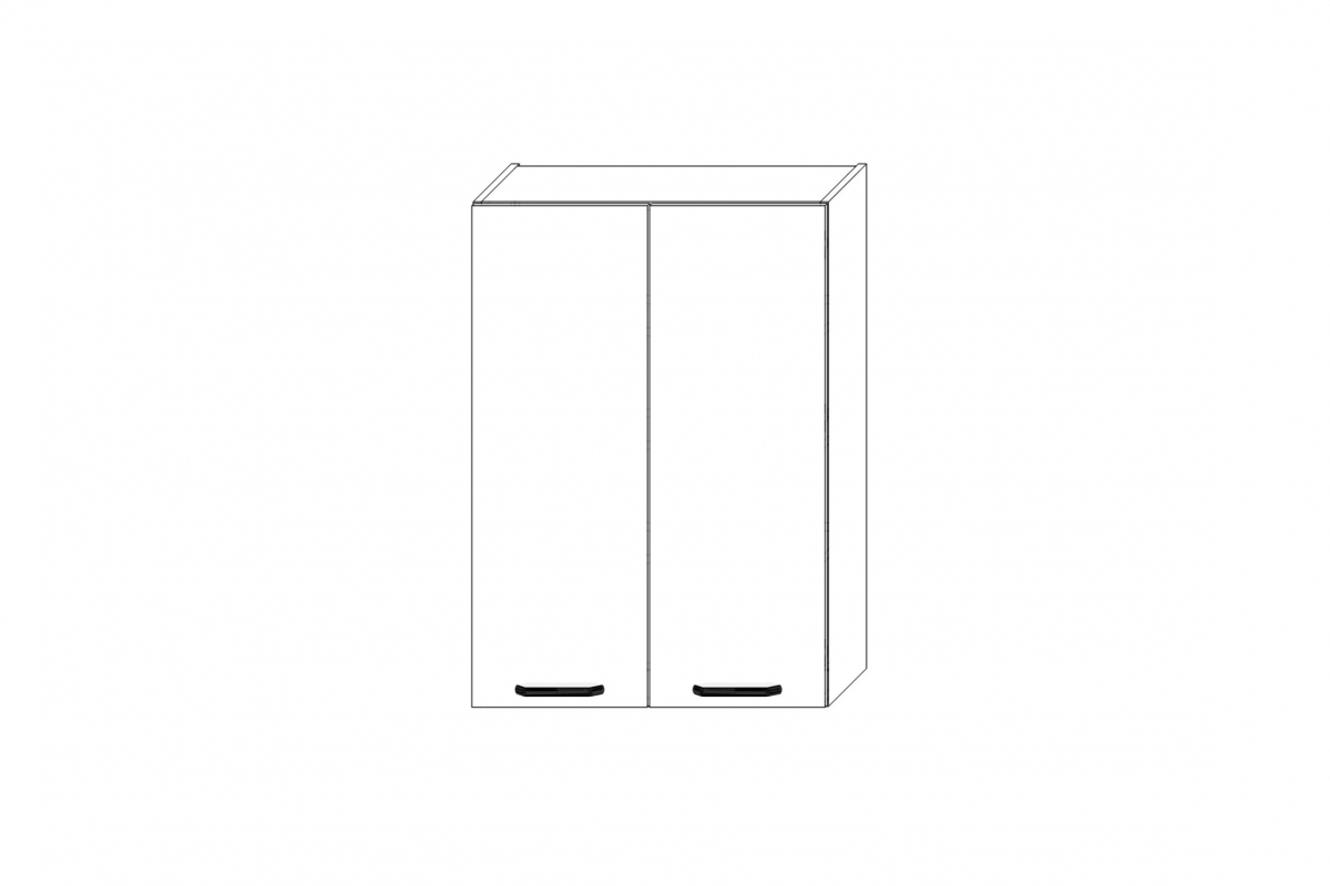 KAMMONO P4 W70/100 - závesná skrinka dvojdverová KAMMONO P4 W70/100 - Skrinka závesná dvojdverová