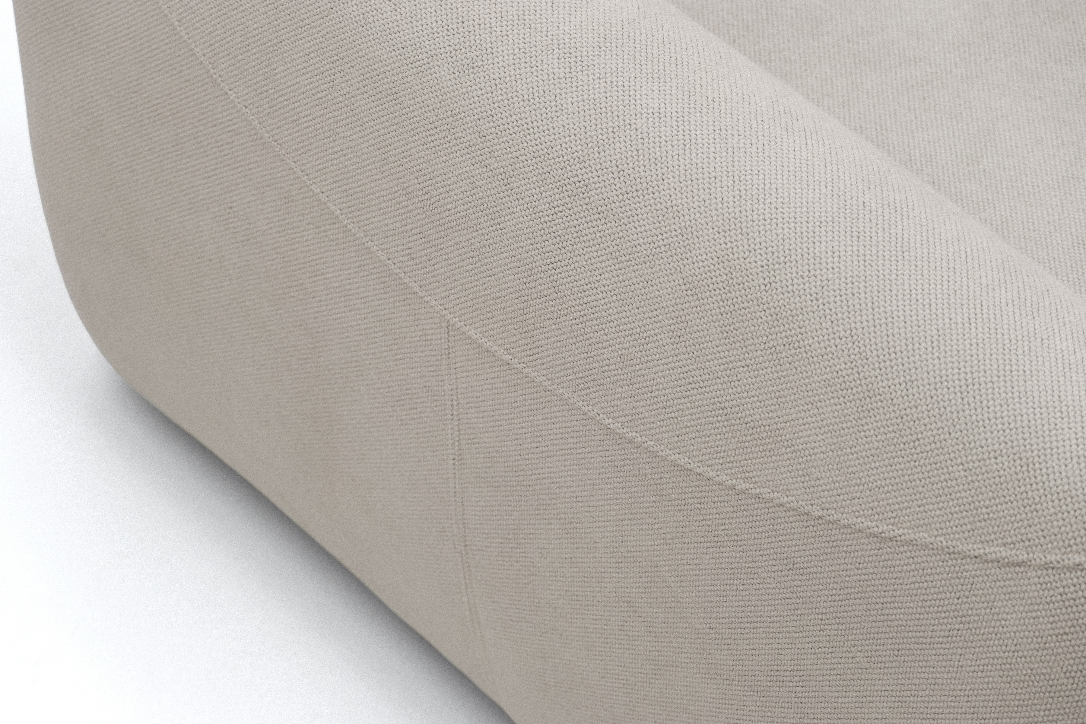 Rozkládací pohovka Calma - béžová Curio 09 Pohovka Calma rozkladana - béžová Pletenina hydrofobowa Curio 09