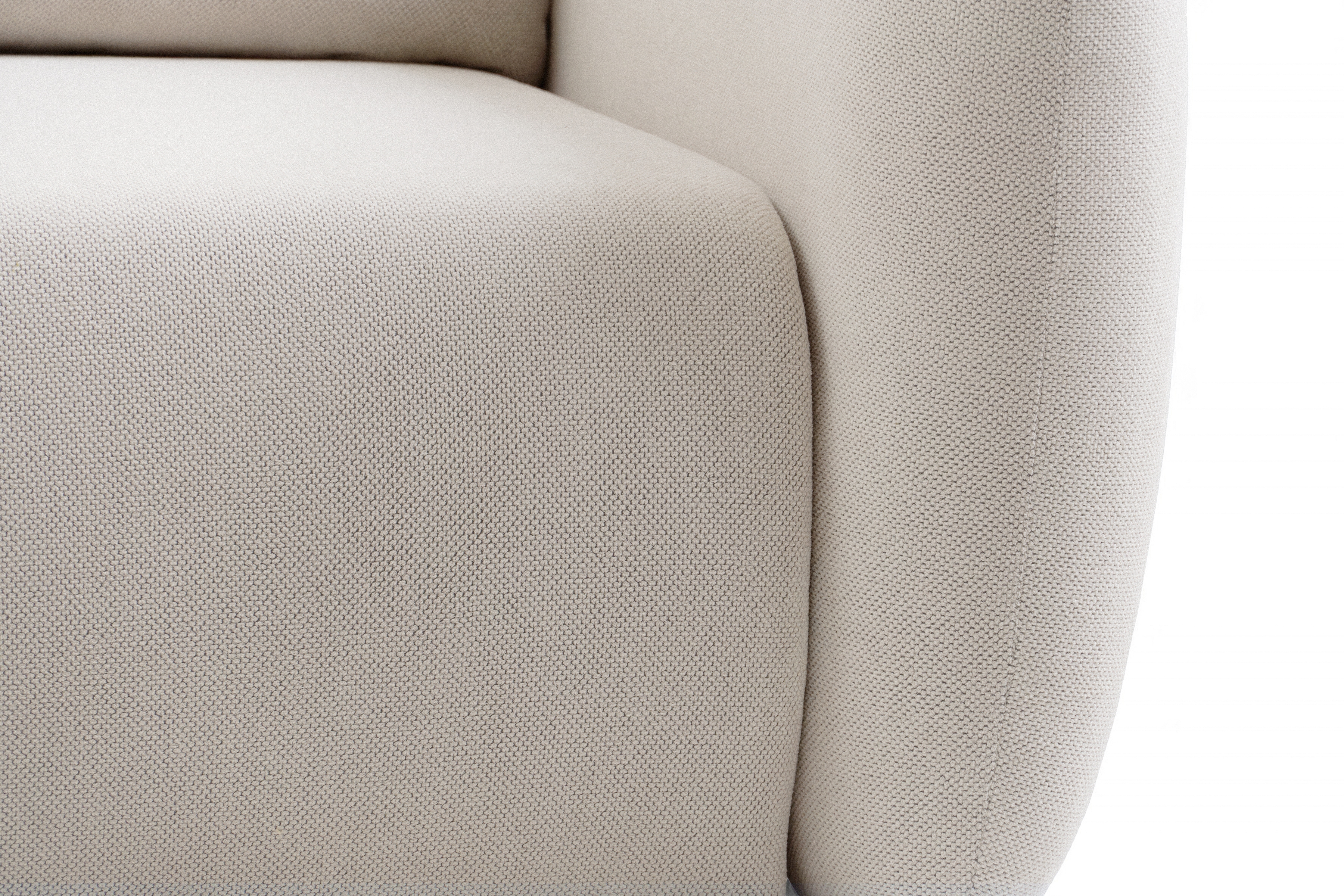 Rozkládací pohovka Calma - béžová Curio 09 Pohovka Calma rozkladana - béžová Pletenina hydrofobowa Curio 09