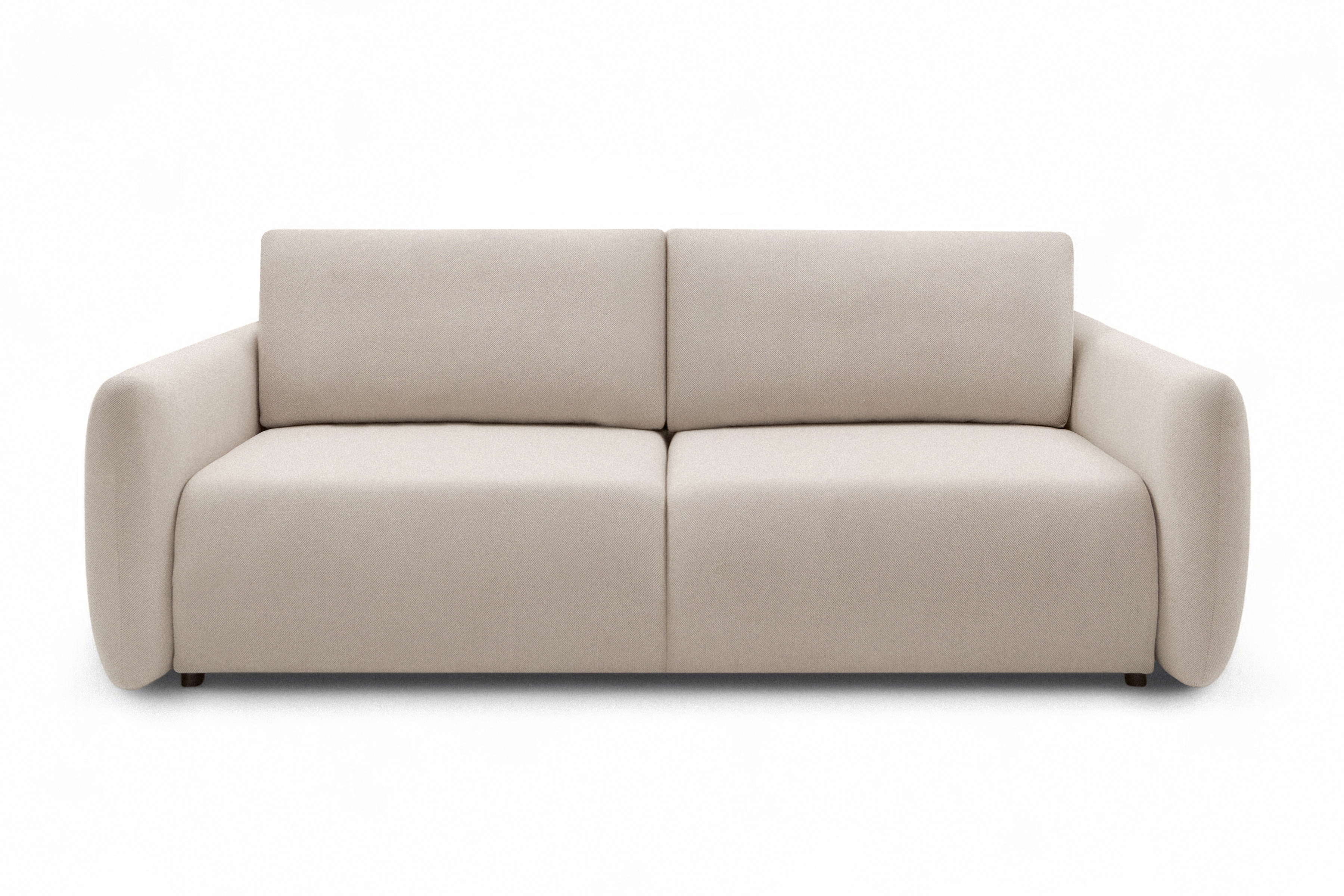 Rozkládací pohovka Calma - béžová Curio 09 Pohovka Calma rozkladana - béžová Pletenina hydrofobowa Curio 09