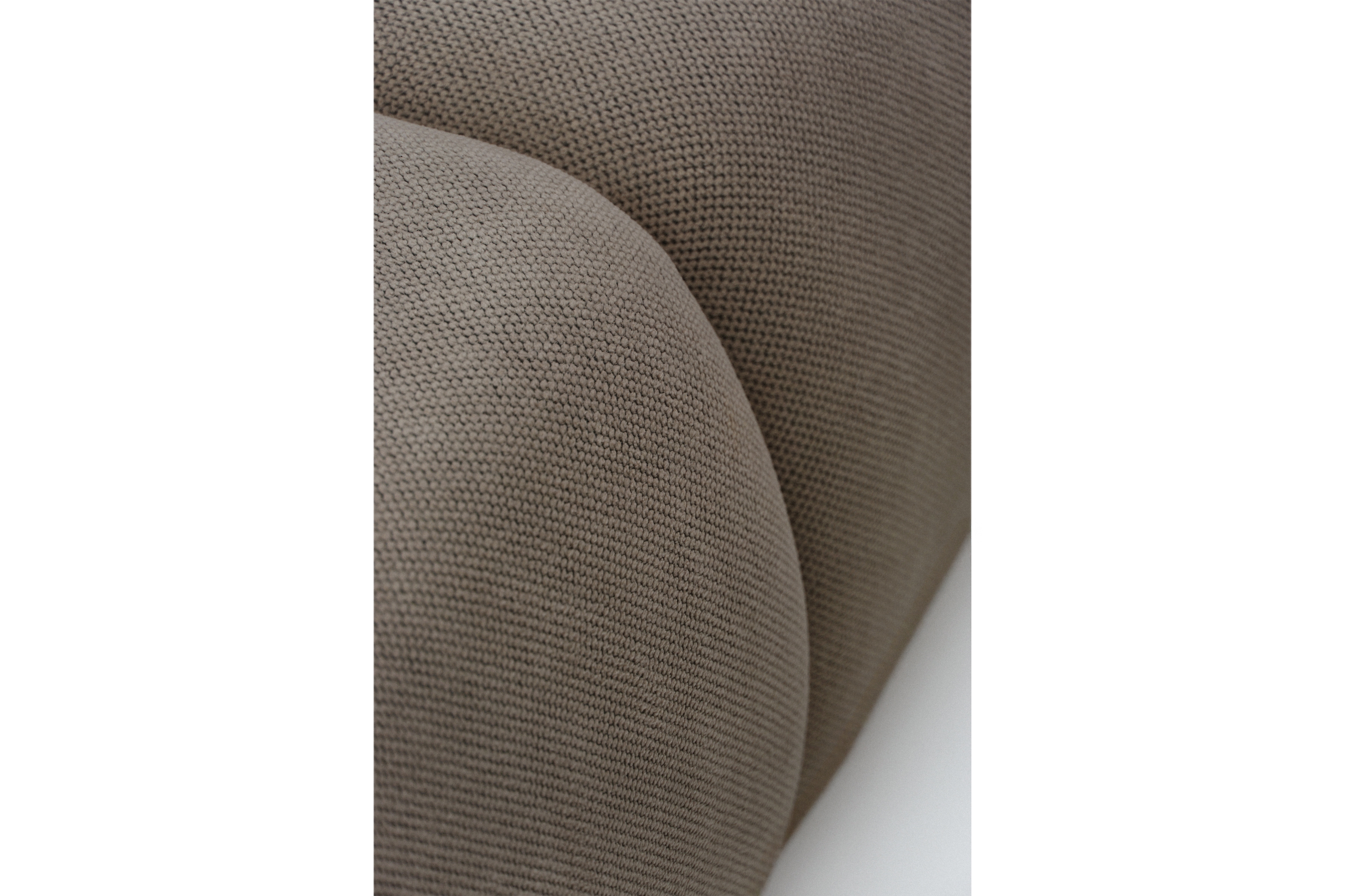 Rozkládací pohovka Calma - hnědá Curio 20 Pohovka Calma rozkladana - hnědá Pletenina hydrofobowa Curio 20 