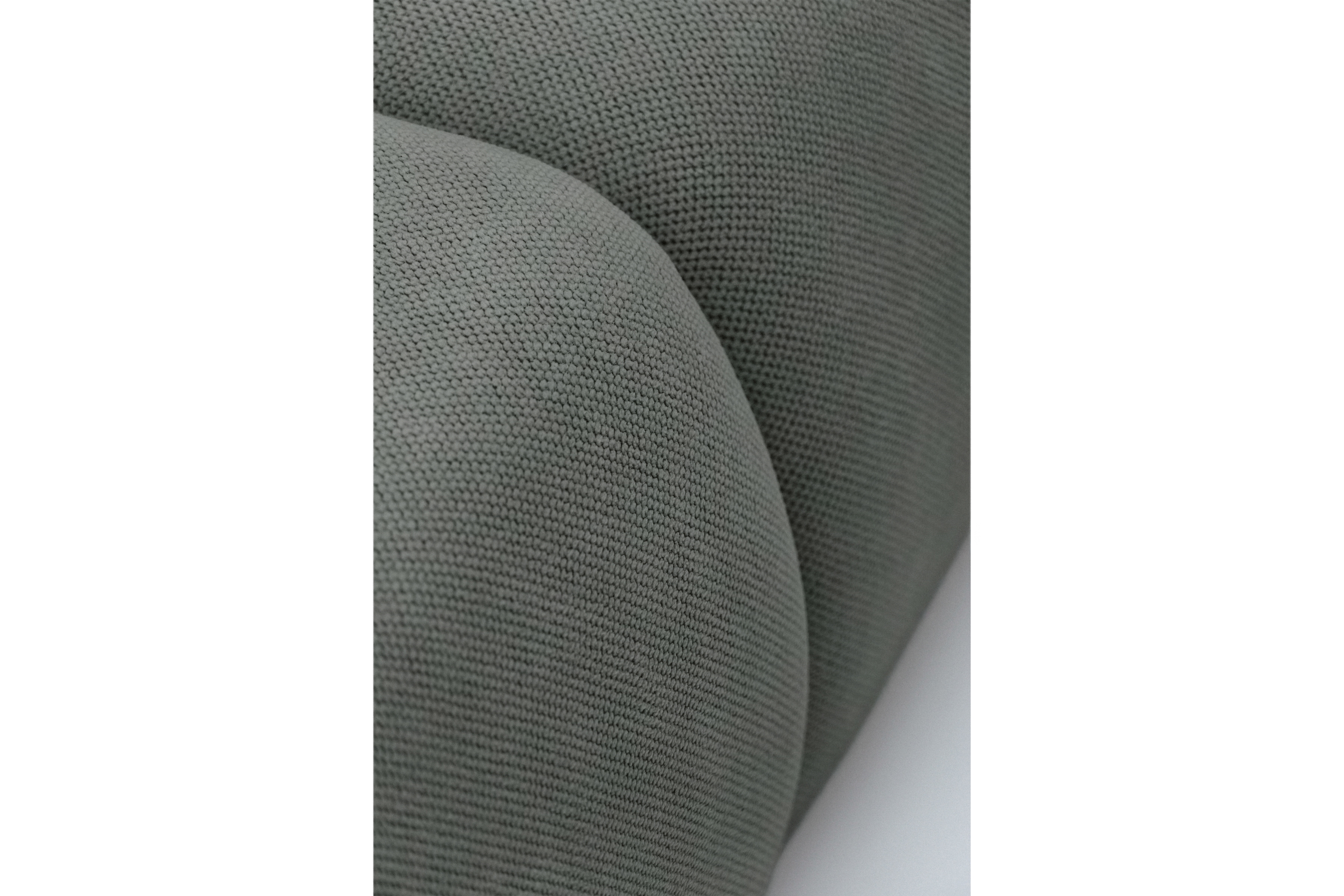 Rozkládací pohovka Calma - šedá Curio 93 Pohovka Calma rozkladana - šedá Pletenina hydrofobowa Curio 93