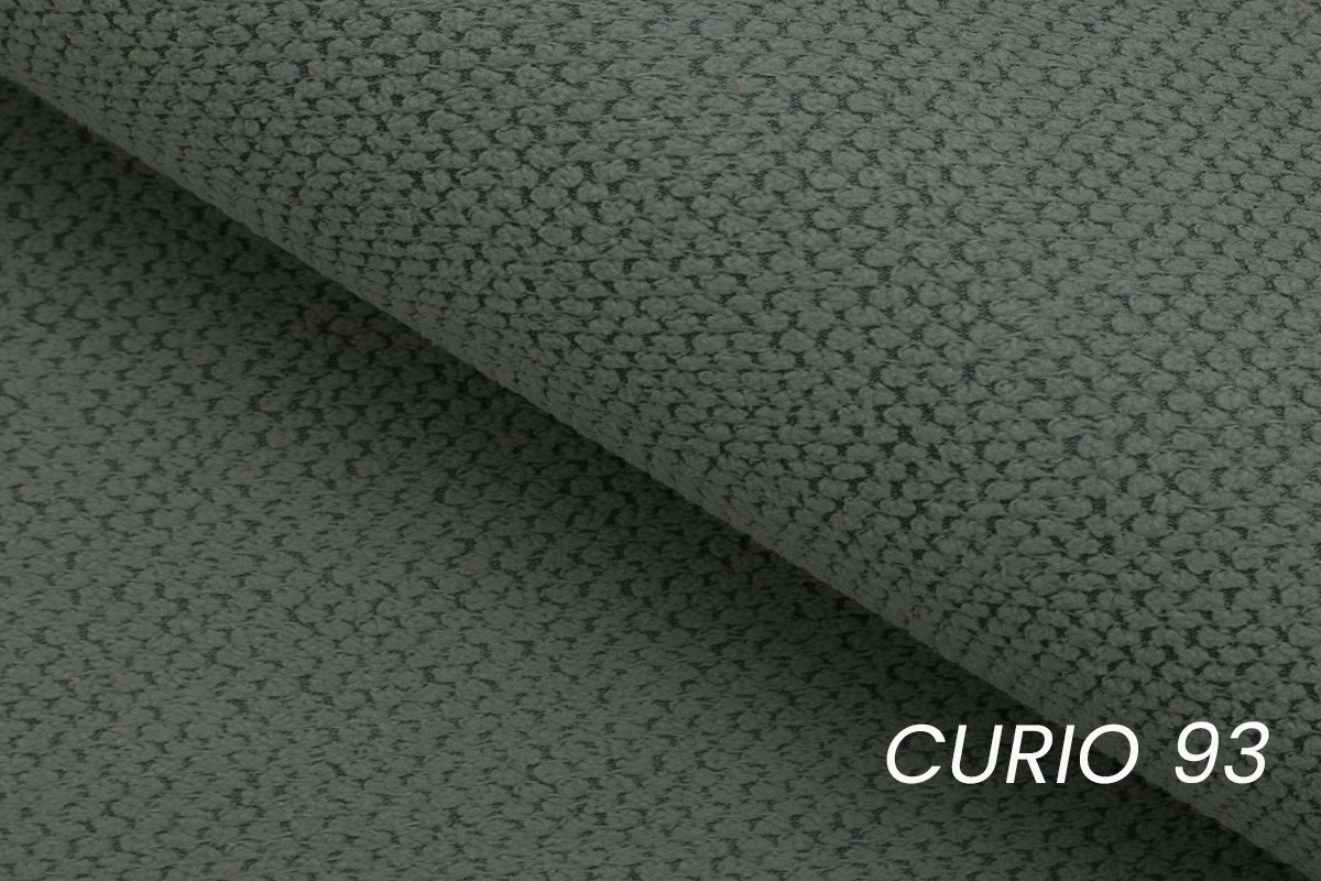 Rozkládací pohovka Calma - šedá Curio 93 Pohovka Calma rozkladana - šedá Pletenina hydrofobowa Curio 93