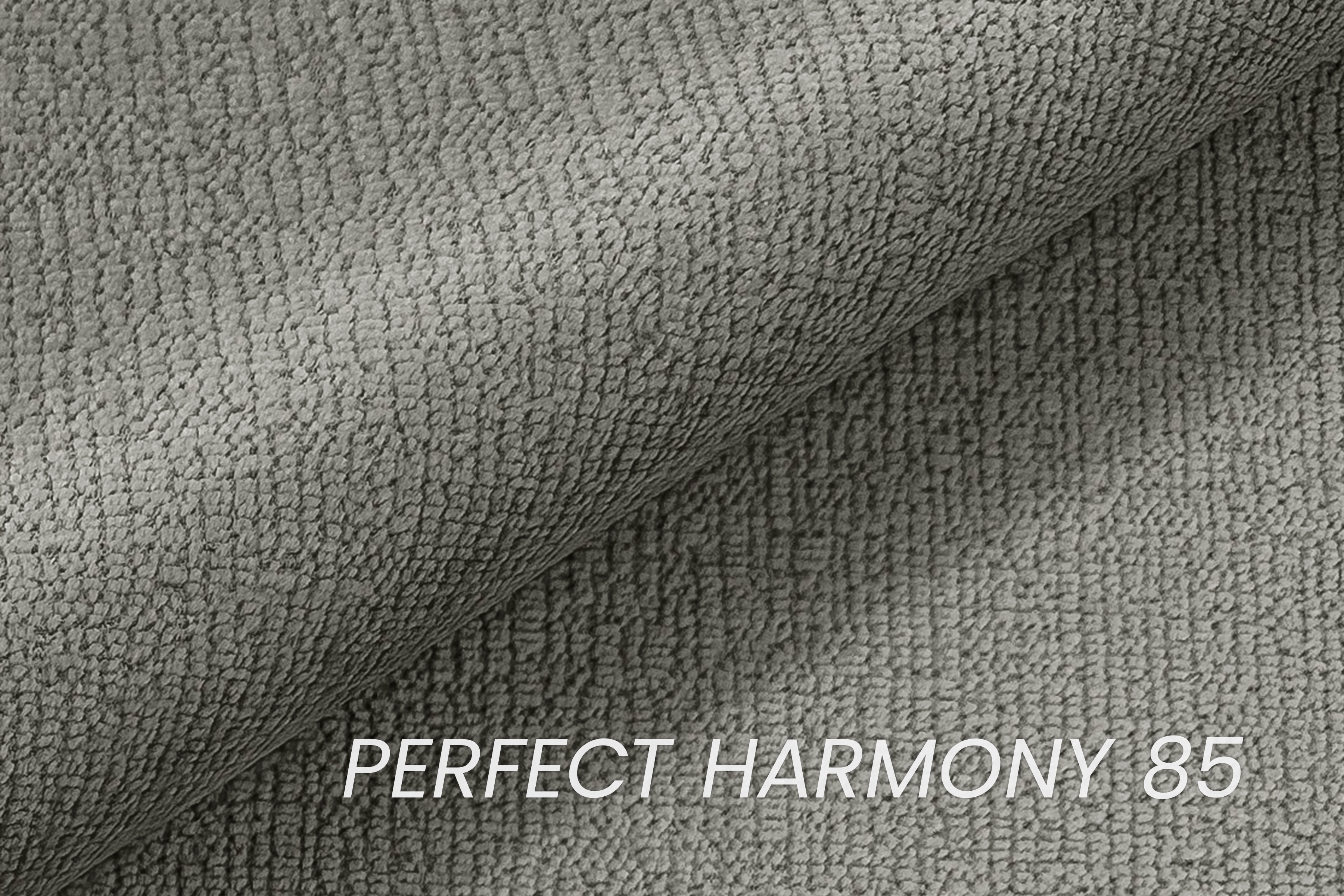 Pohovka Nicole - šedý šenil Perfect Harmony 85 / čierne nožičky Pohovka do obývacej izby Nicole - šedý šenil Perfect Harmony 85 / nožičky čierny