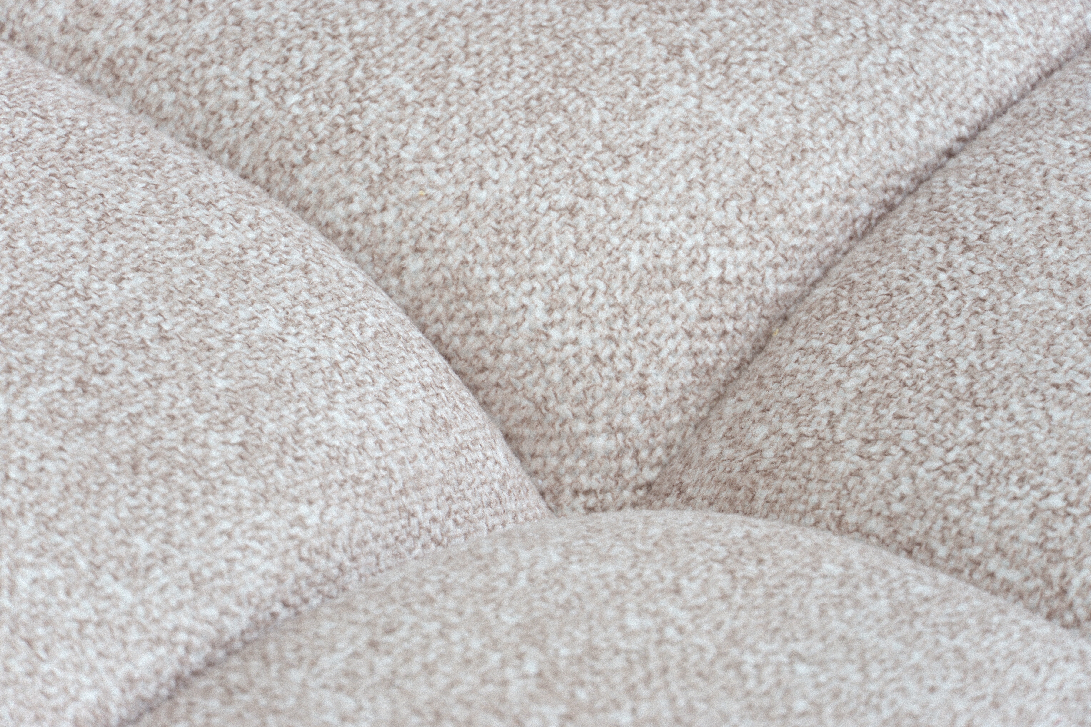 Pohovka Lerio s rozkládací funkcí - světle béžová hydrofobní tkanina Blur 02 Pohovka Lerio rozkládací - jasno béžová Pletenina hydrofobowa Blur 02