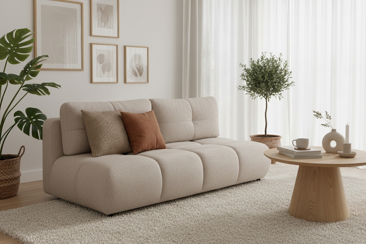 Pohovka Lerio s rozkládací funkcí na spaní Pohovka Lerio rozkládací