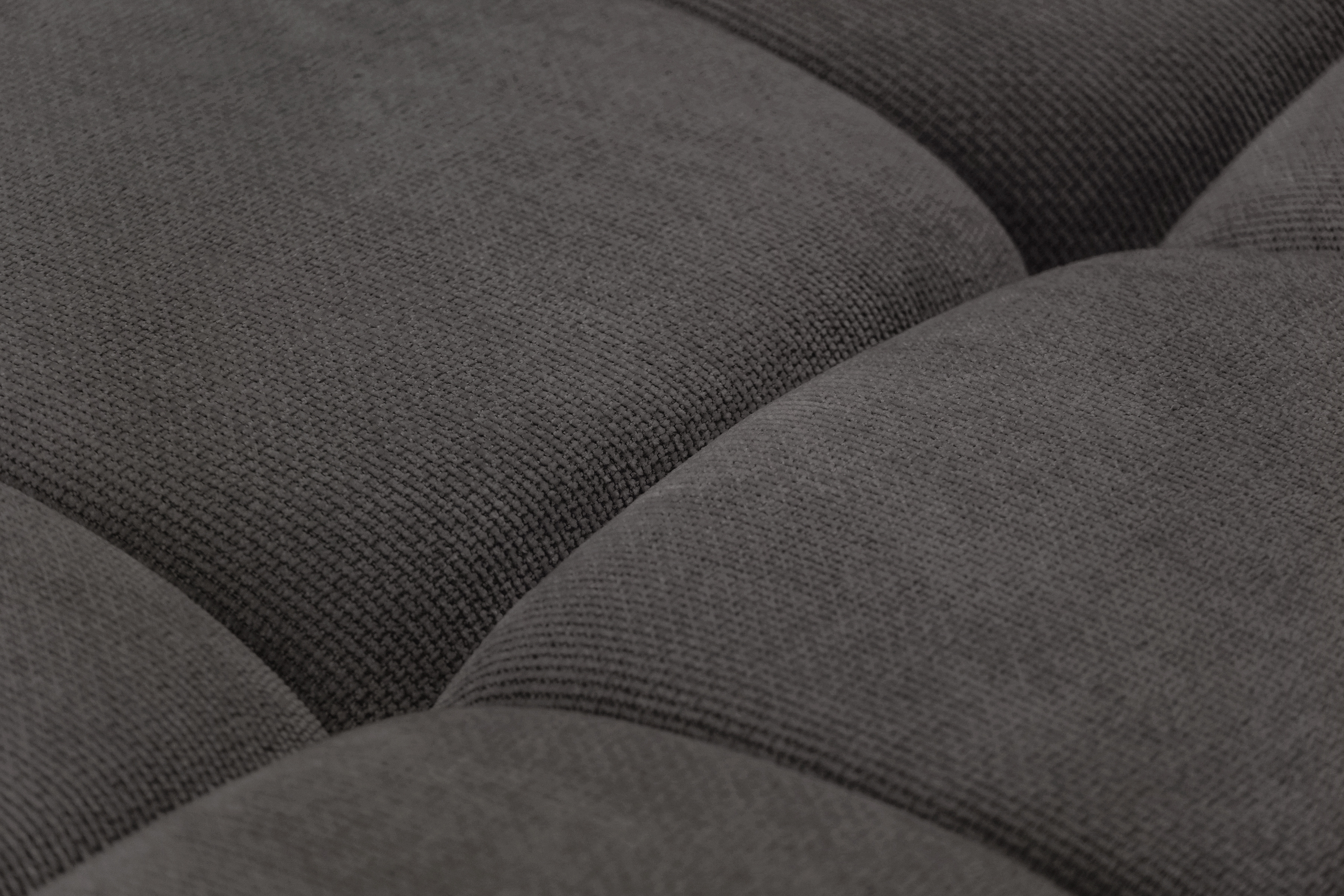 Rozkladacia pohovka Lutario s funkciou spania - tmavosivá hydrofóbna pletenina Venice 2021 Pohovka Lutario s funkciou spánku - ciemnoszara plecionka hydrofobowa Venice 2021