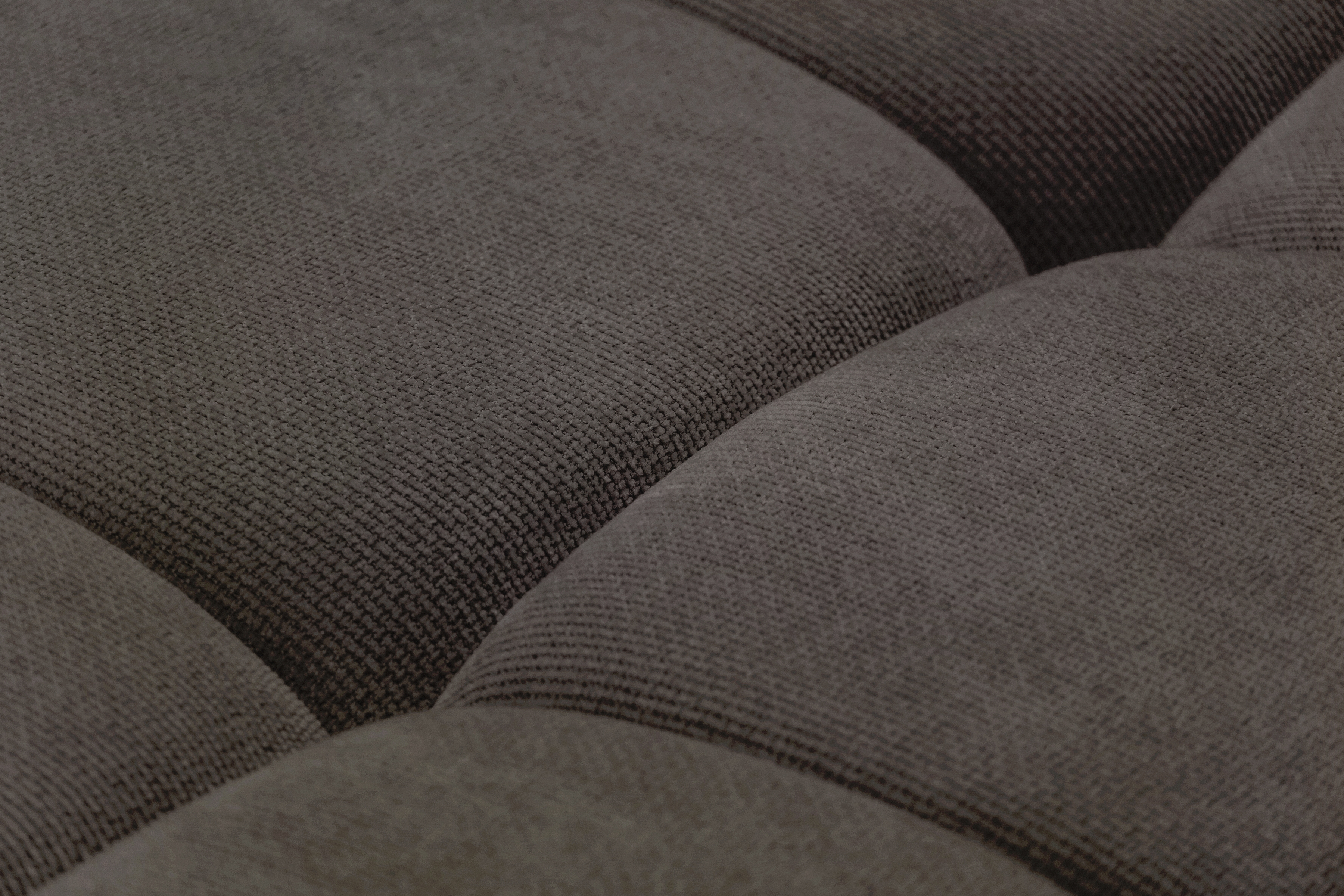 Rozkladacia pohovka Lutario s funkciou spania - sivohnedá pletenina hydrofóbna Venice 2022 Pohovka Lutario s funkciou spánku - szarobrazowa plecionka hydrofobowa Venice 2022