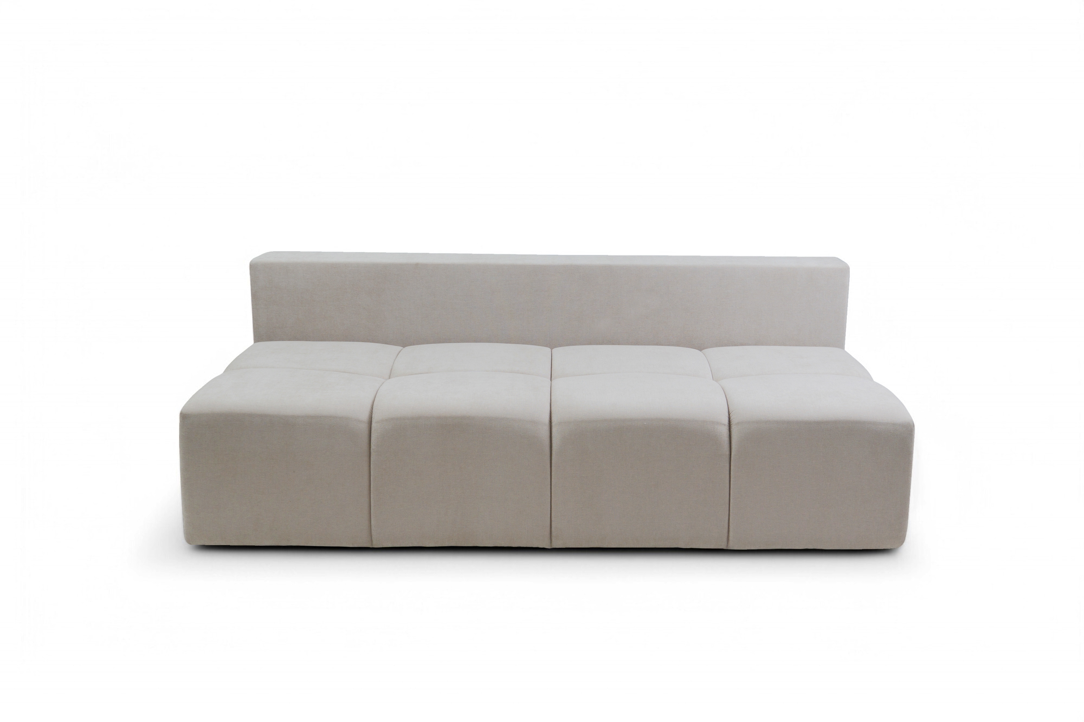 Rozkladacia pohovka Natario s úložným priestorom – béžový šenil Wind 05 Pohovka Natario rozkladana S vnútorným úložným priestorom- béžový šenil Wind 5