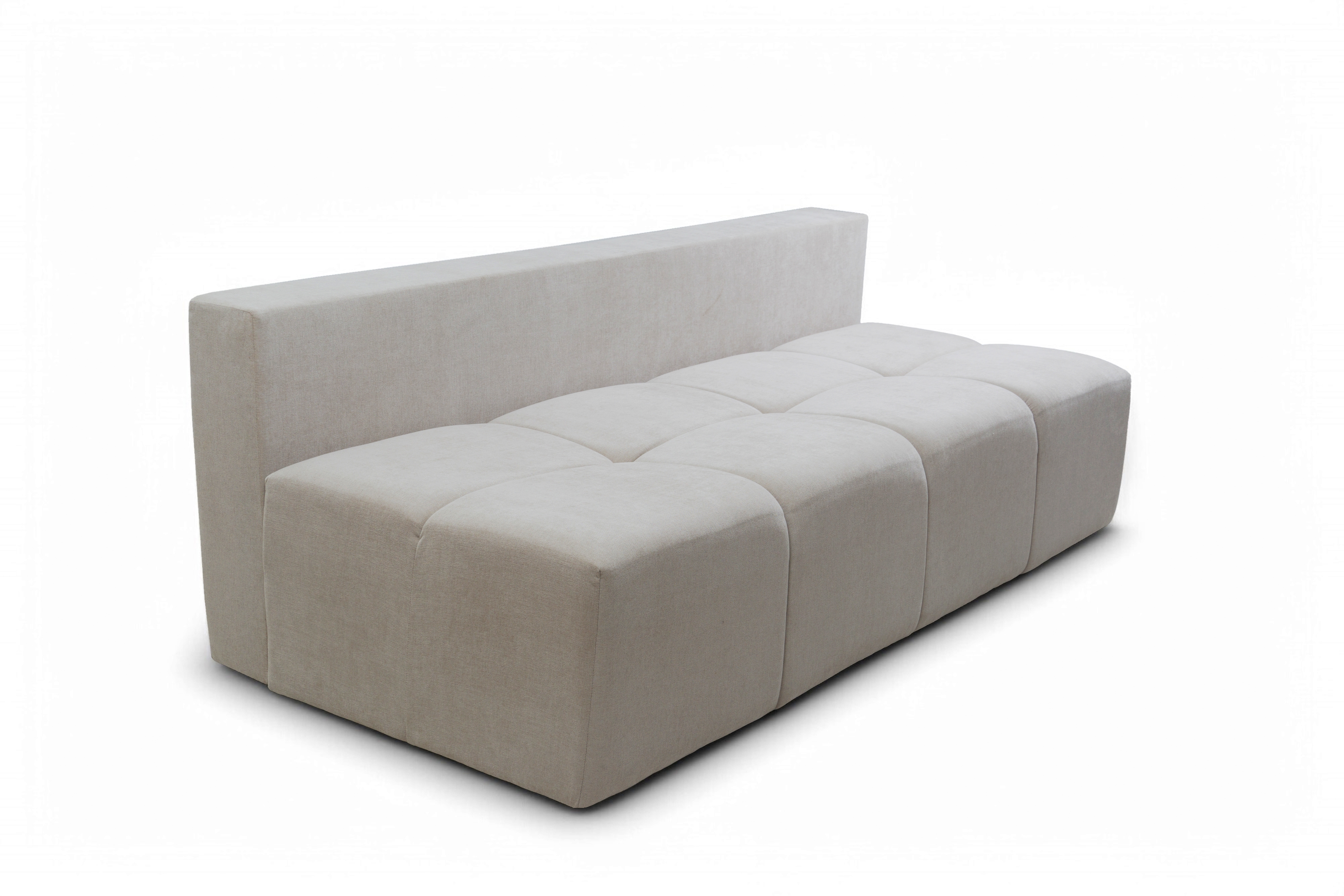 Rozkladacia pohovka Natario s úložným priestorom – béžový šenil Wind 05 Pohovka Natario rozkladana S vnútorným úložným priestorom- béžový šenil Wind 5